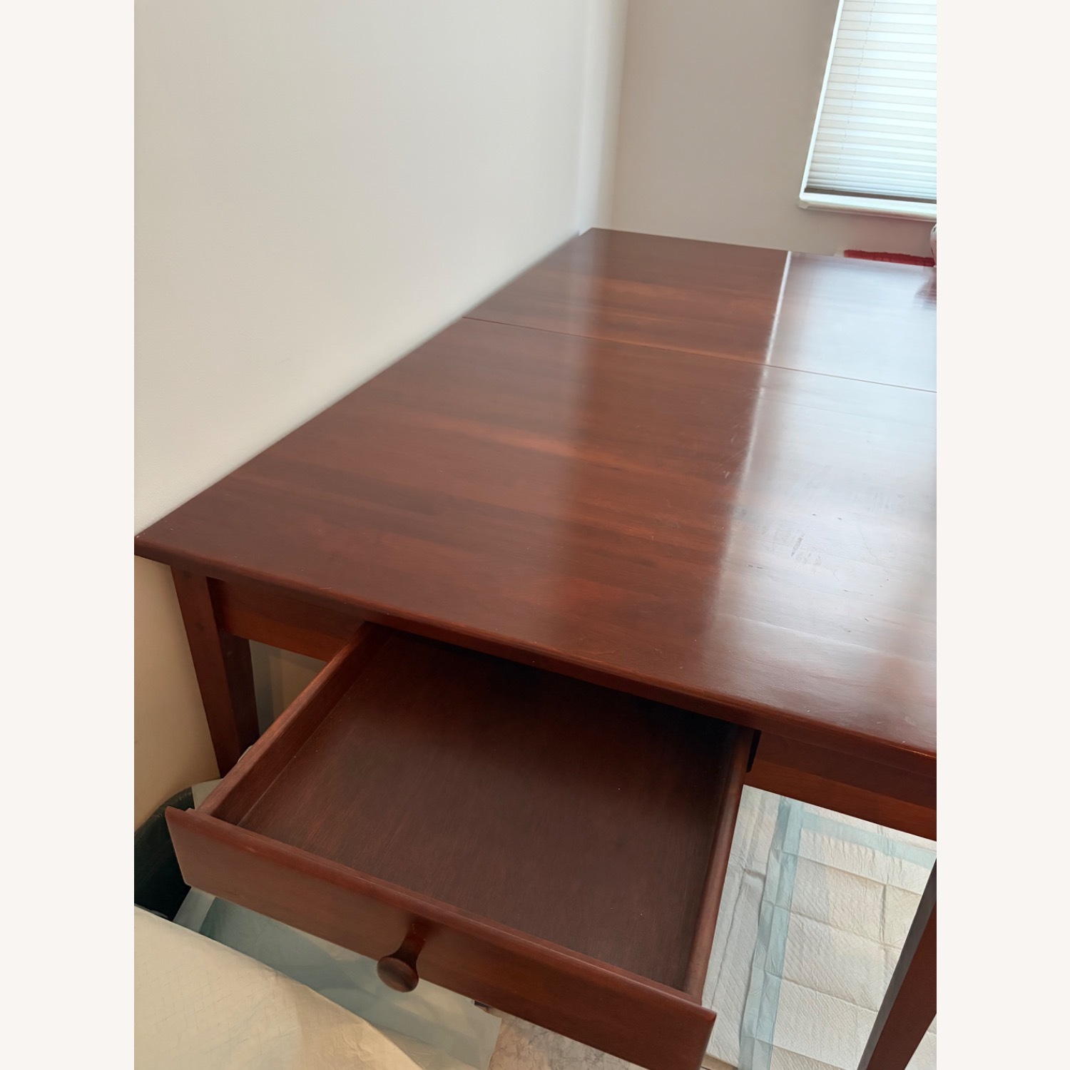 Brown Street Furniture Wood Dining Table - image-2