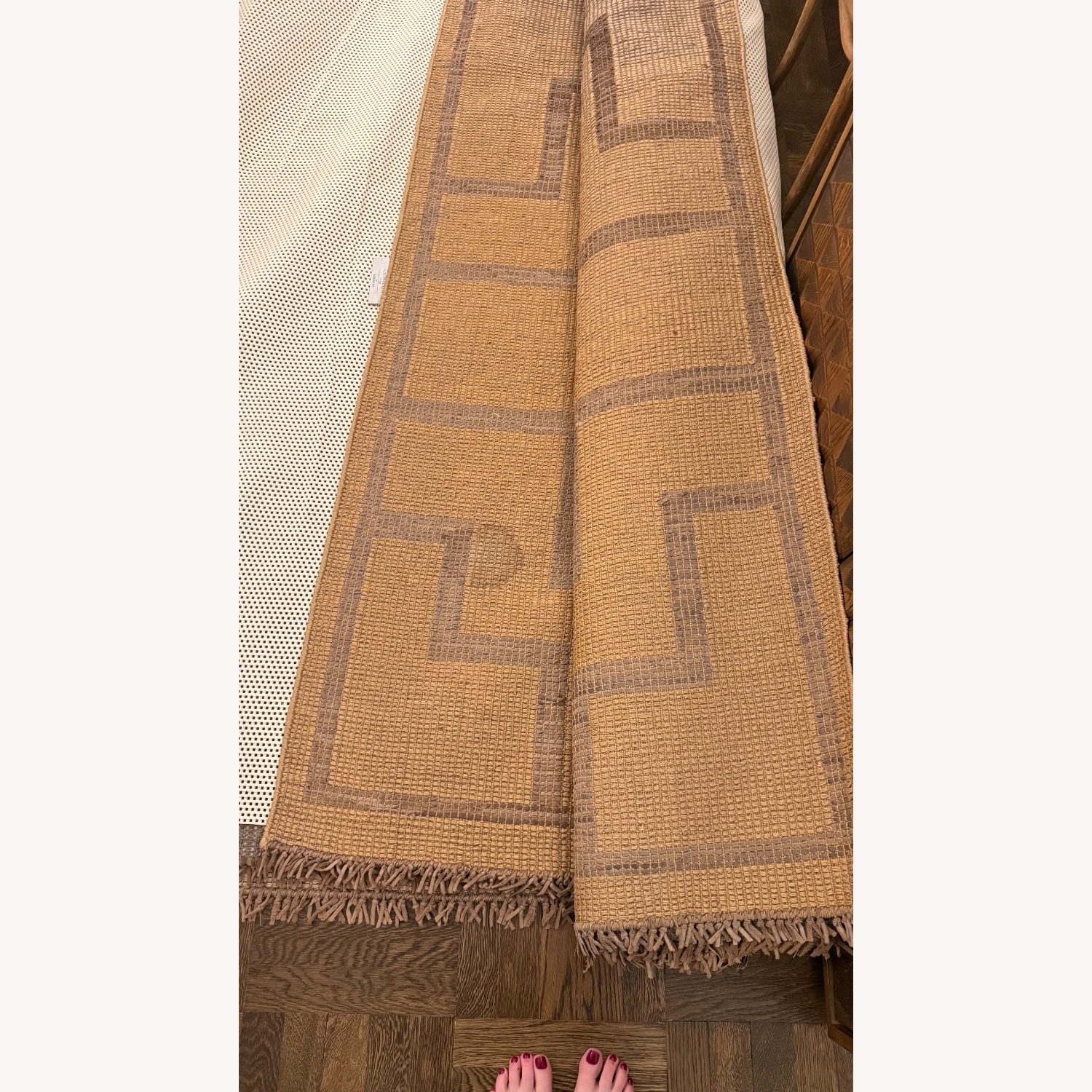 Dark Brown Jute Area Rug 12' x 15' - image-5