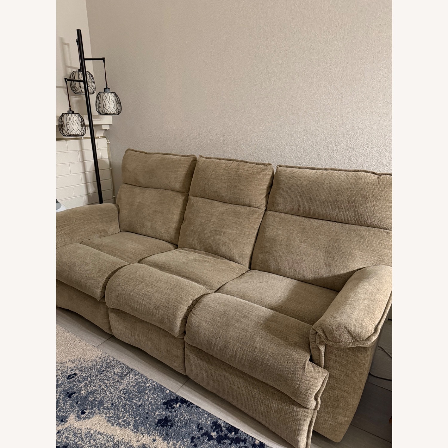 La-Z-Boy Natural Fabric 3+ Seater Sofa - image-1