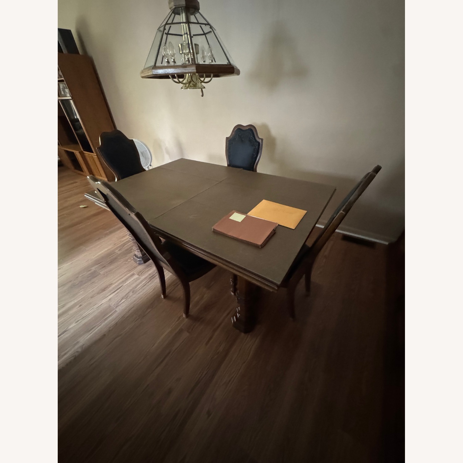 Antique Solid Wood Dining Room Table - image-3