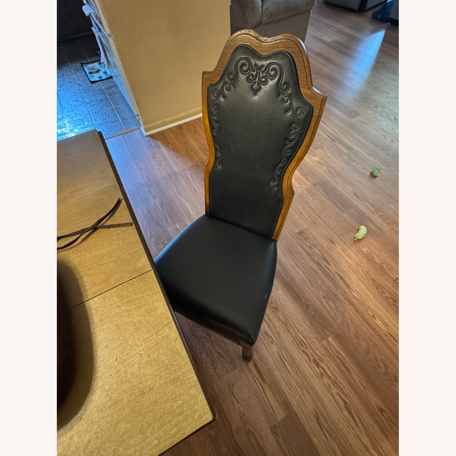 Antique Solid Wood Dining Room Table - image-5