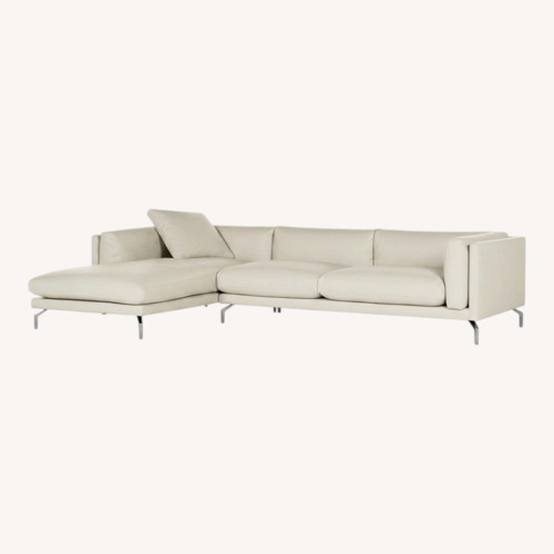 Used Design Within Reach Como 2 Piece Sectional for sale on AptDeco