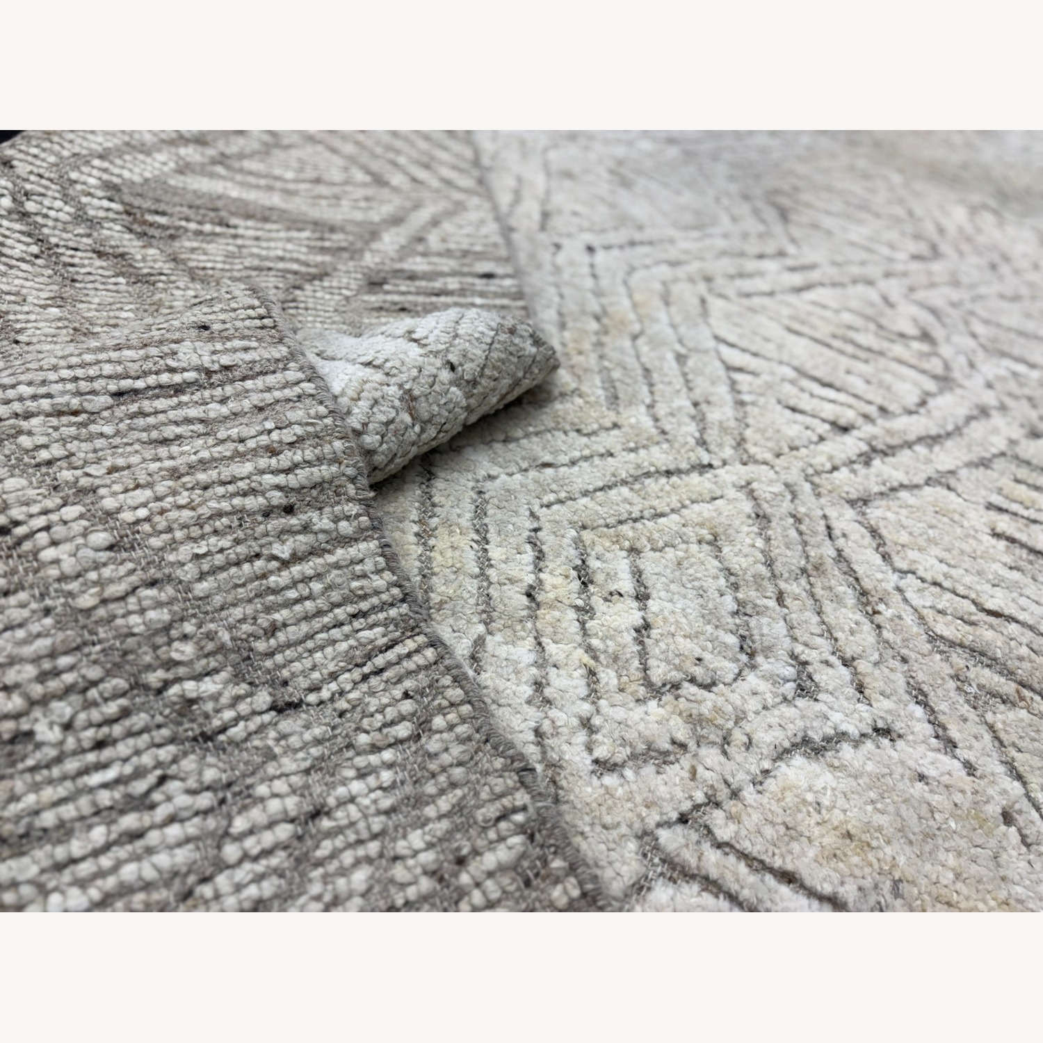 Restoration Hardware Halima Hand-Knotted Wool Rug — 12' × 15' - image-25