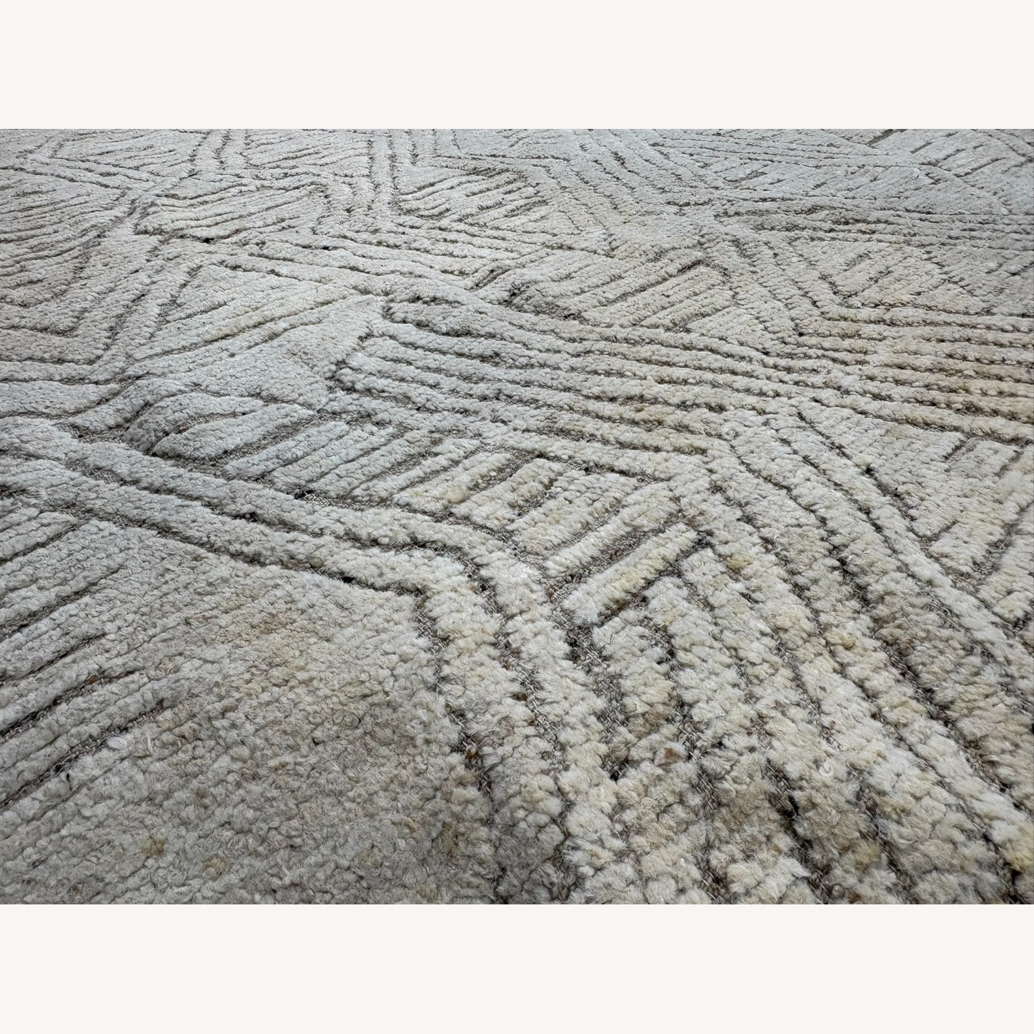 Restoration Hardware Halima Hand-Knotted Wool Rug — 12' × 15' - image-30