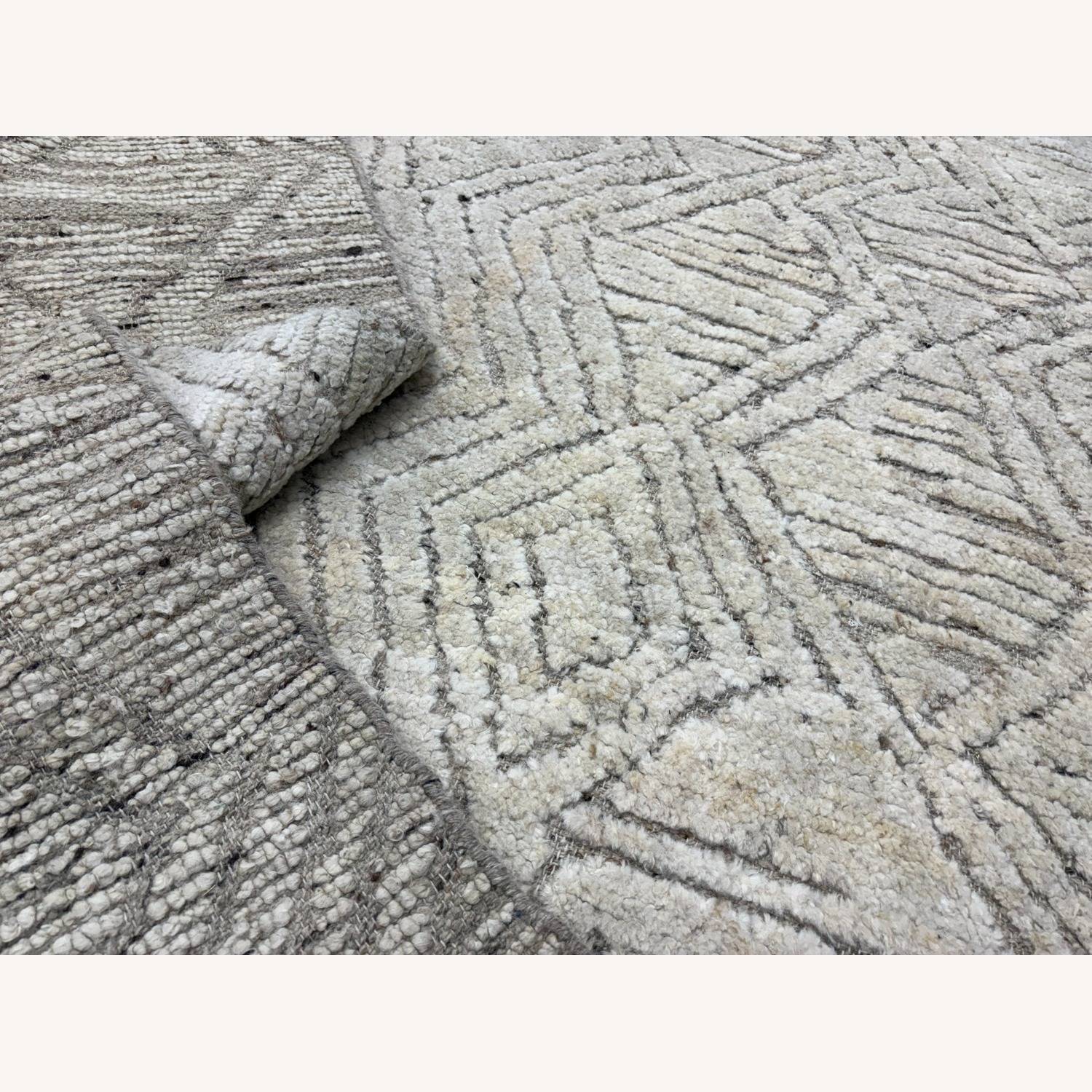 Restoration Hardware Halima Hand-Knotted Wool Rug — 12' × 15' - image-27