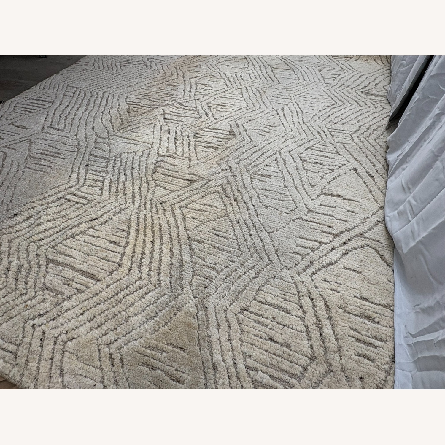 Restoration Hardware Halima Hand-Knotted Wool Rug — 12' × 15' - image-4