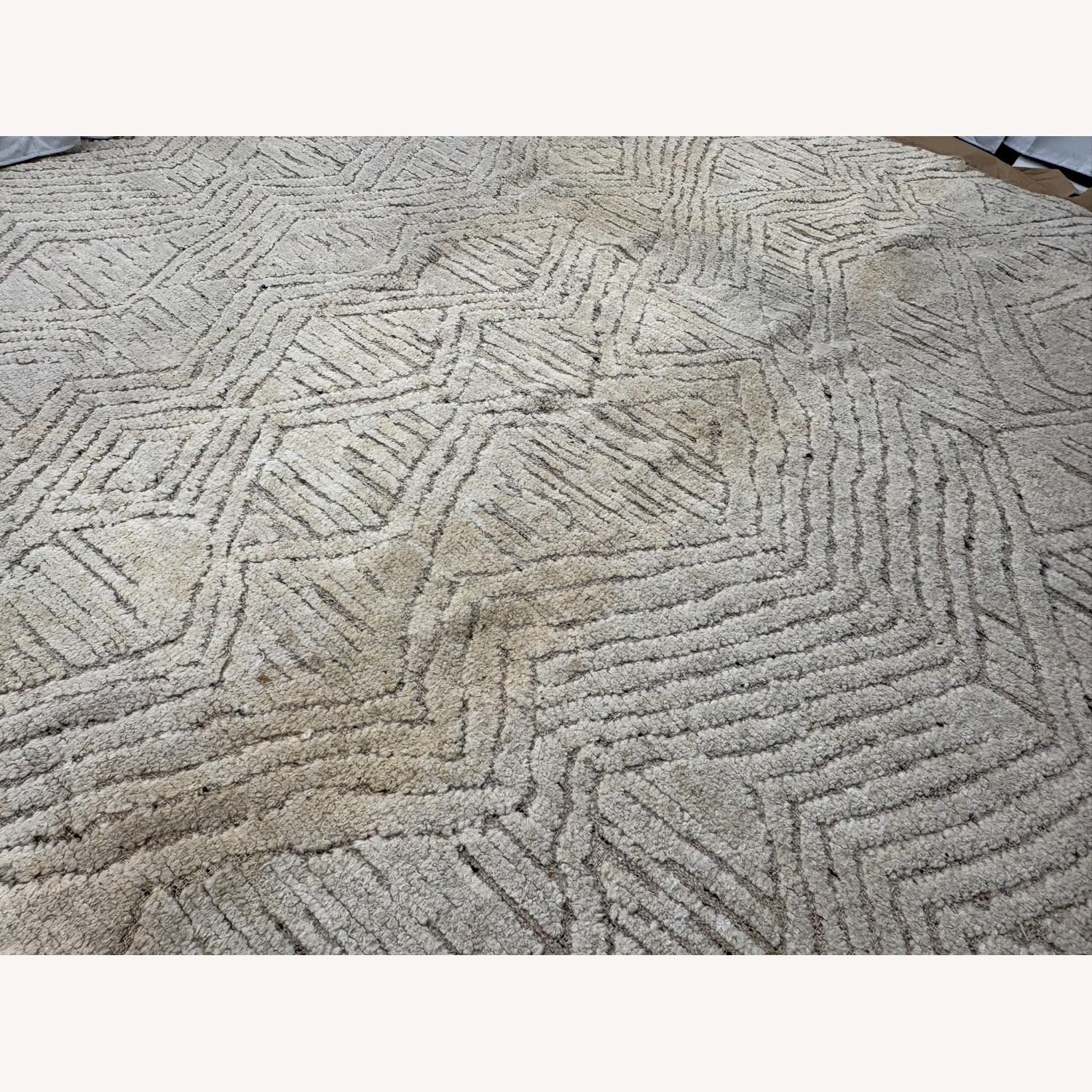 Restoration Hardware Halima Hand-Knotted Wool Rug — 12' × 15' - image-11