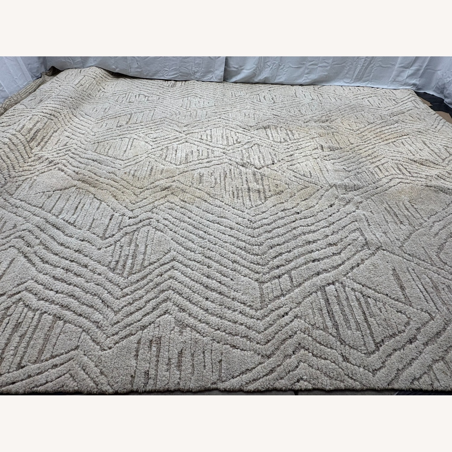 Restoration Hardware Halima Hand-Knotted Wool Rug — 12' × 15' - image-18