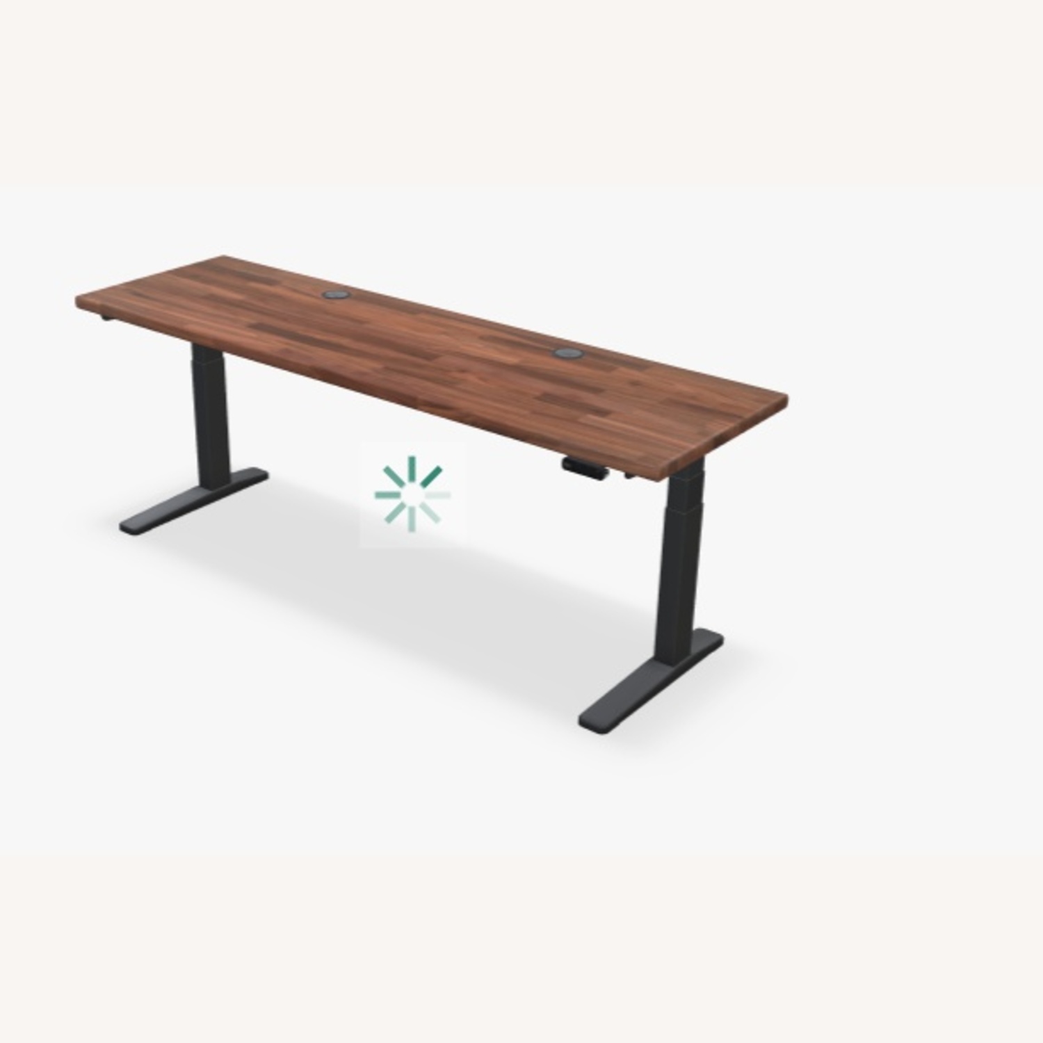 UPLIFT V3 Standing Desk - Solid Walnut Desktop  - image-7