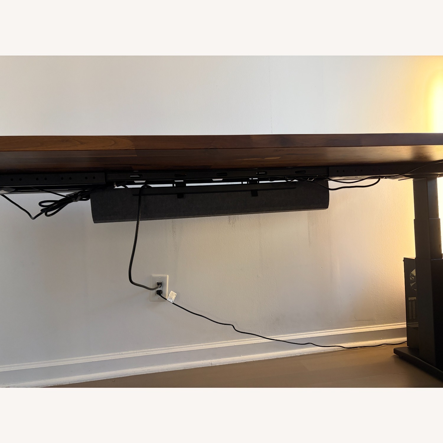 UPLIFT V3 Standing Desk - Solid Walnut Desktop  - image-4