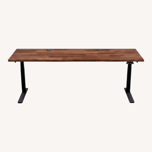 Used UPLIFT V3 Standing Desk - Solid Walnut Desktop  for sale on AptDeco