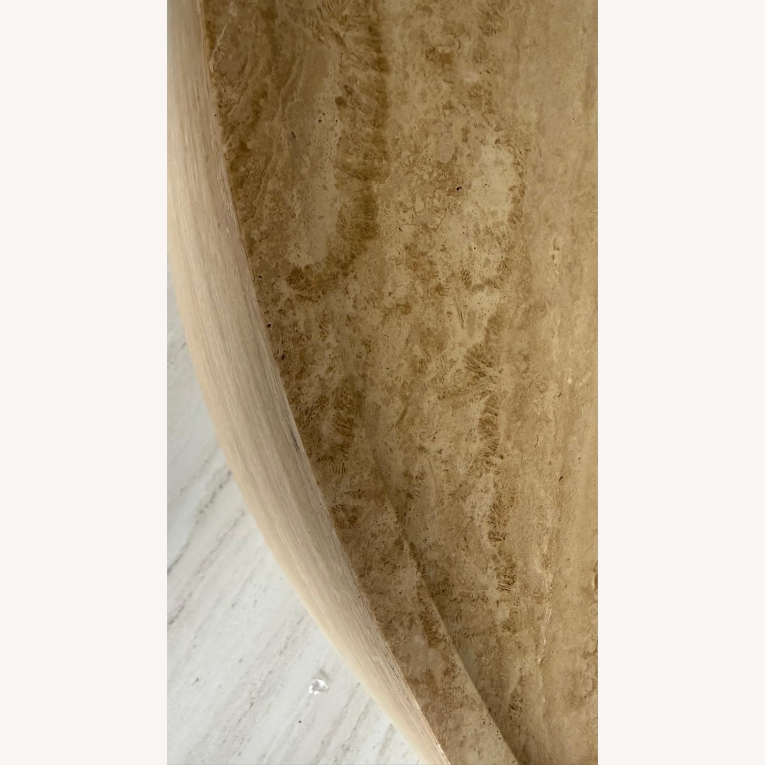 Restoration Hardware Vitolo Carved Round Coffee Table - image-4