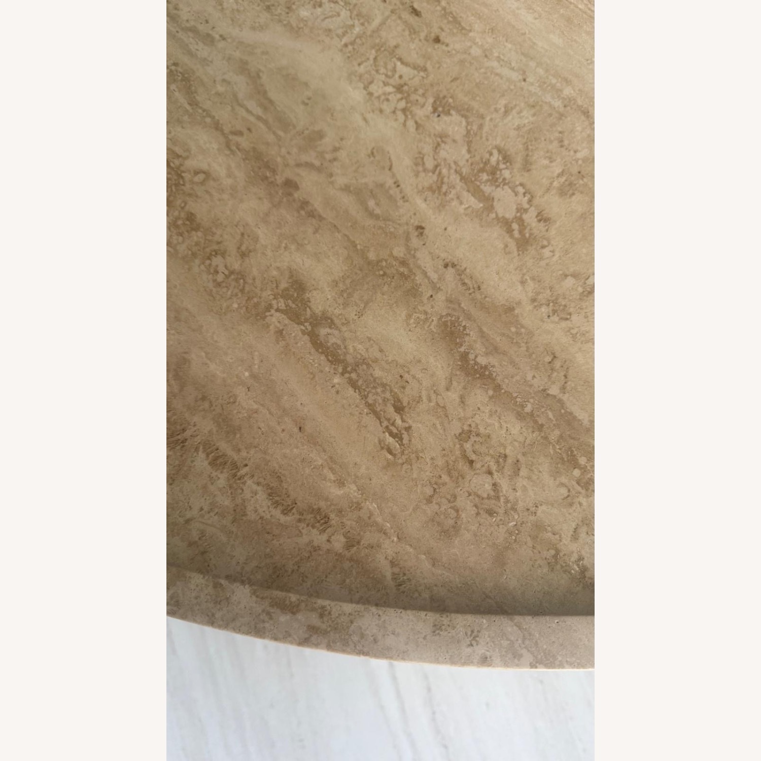 Restoration Hardware Vitolo Carved Round Coffee Table - image-5