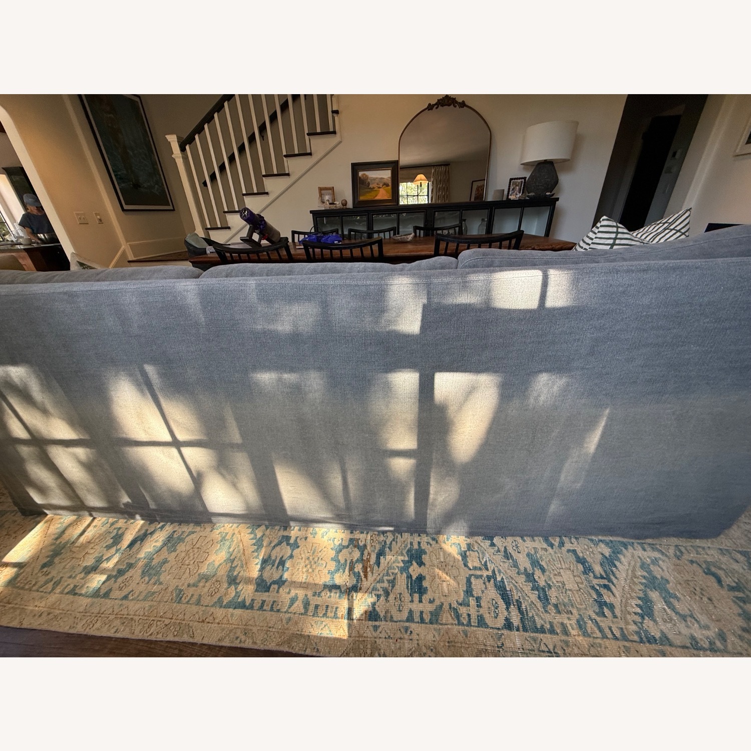 Shoppe Amber Interiors “Carpenter” Sofa - Pewter - image-10