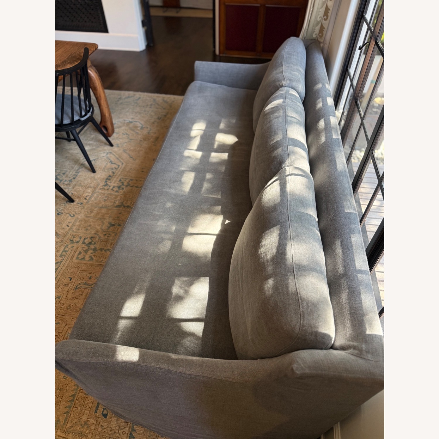 Shoppe Amber Interiors “Carpenter” Sofa - Pewter - image-11