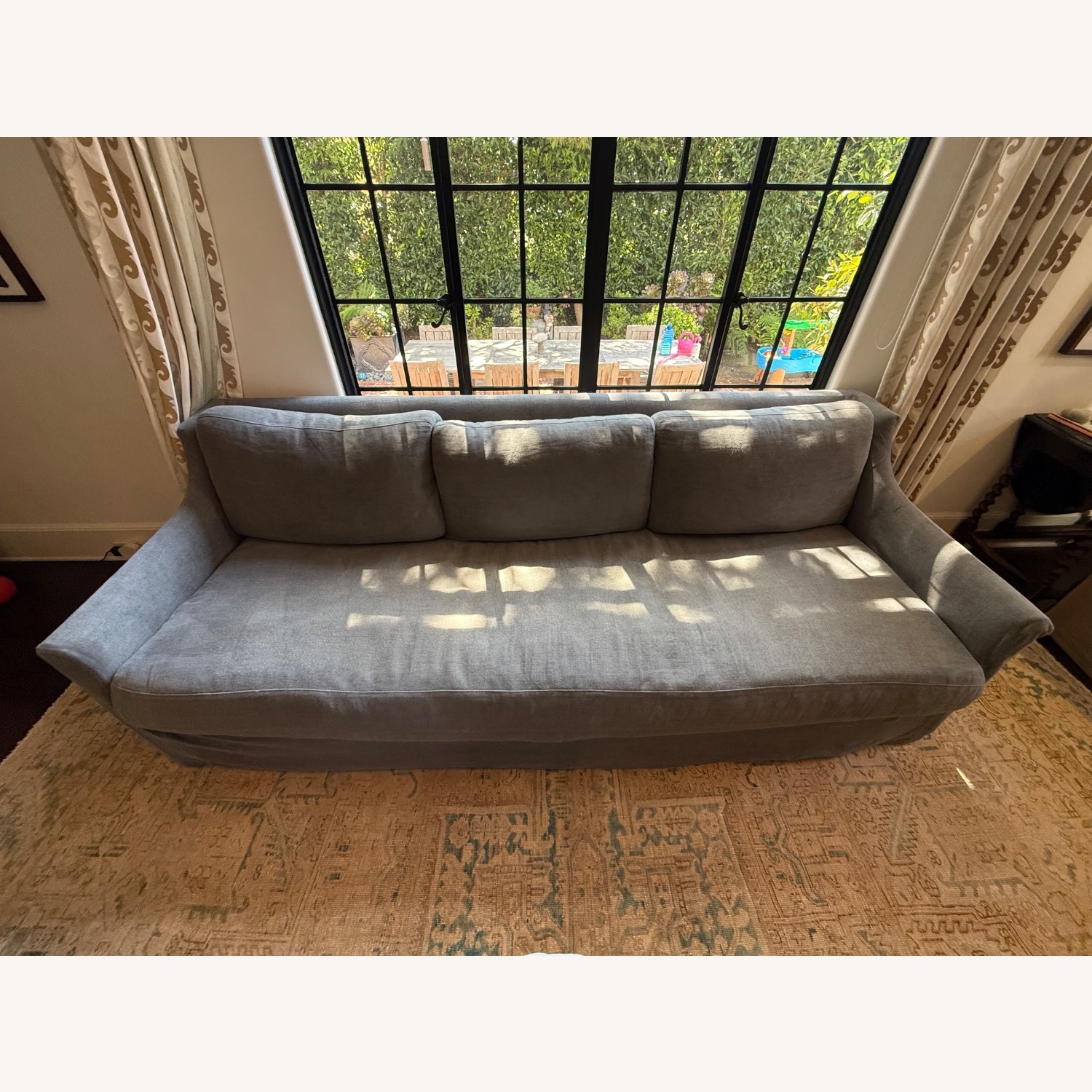 Shoppe Amber Interiors “Carpenter” Sofa - Pewter - image-8