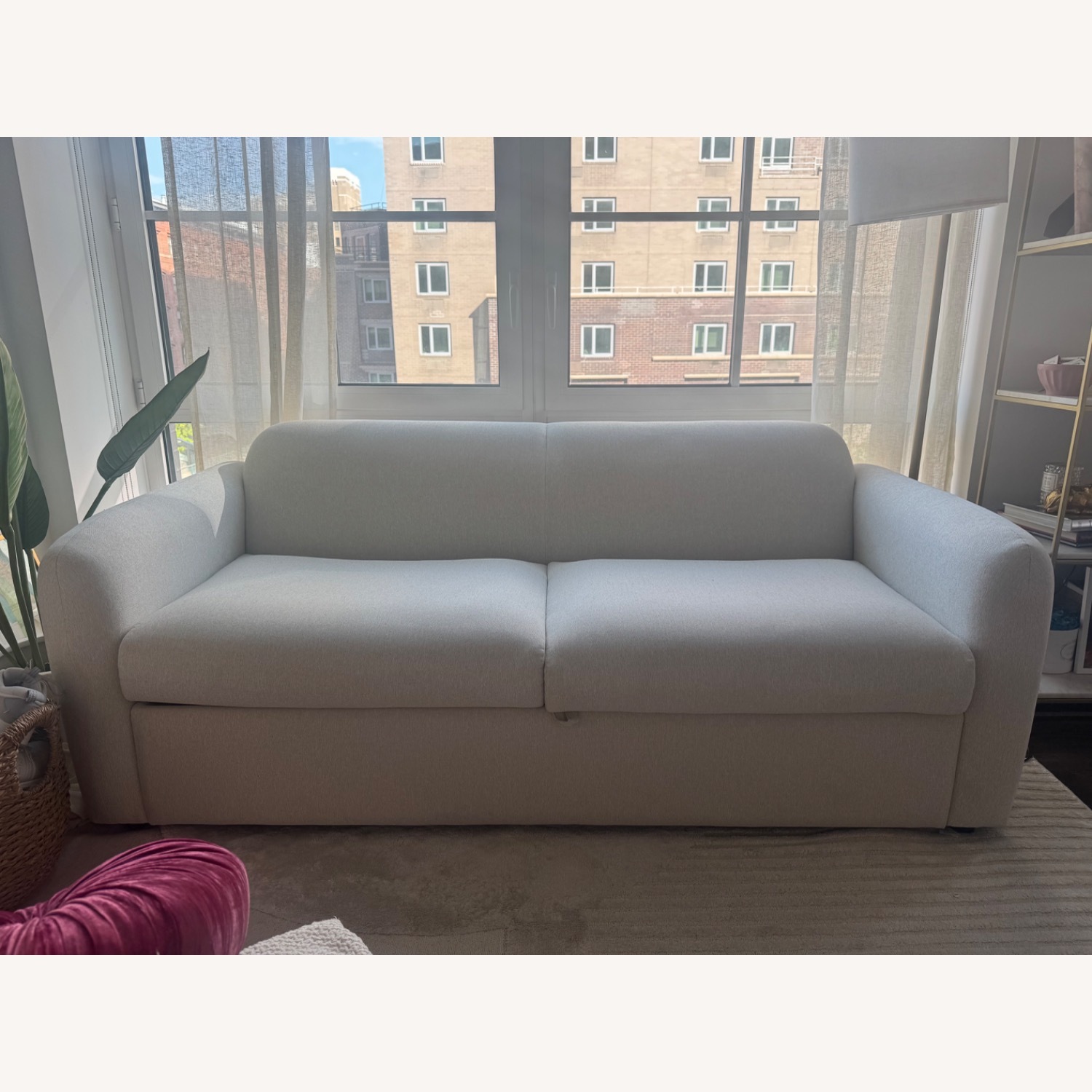 West Elm Lillia Storage Couch - image-1