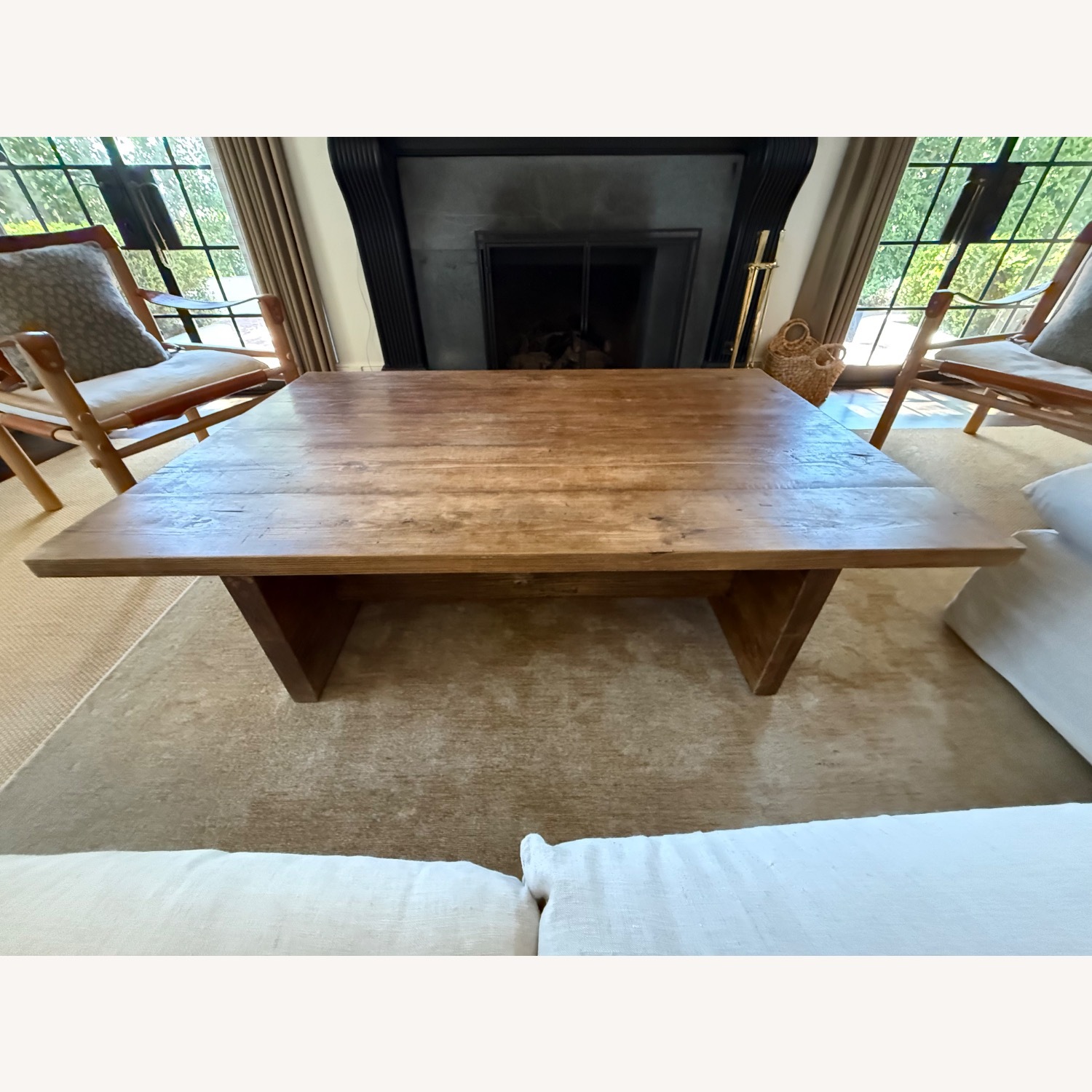 Amber Interiors “Joshua” Coffee Table – Solid Oak - image-10