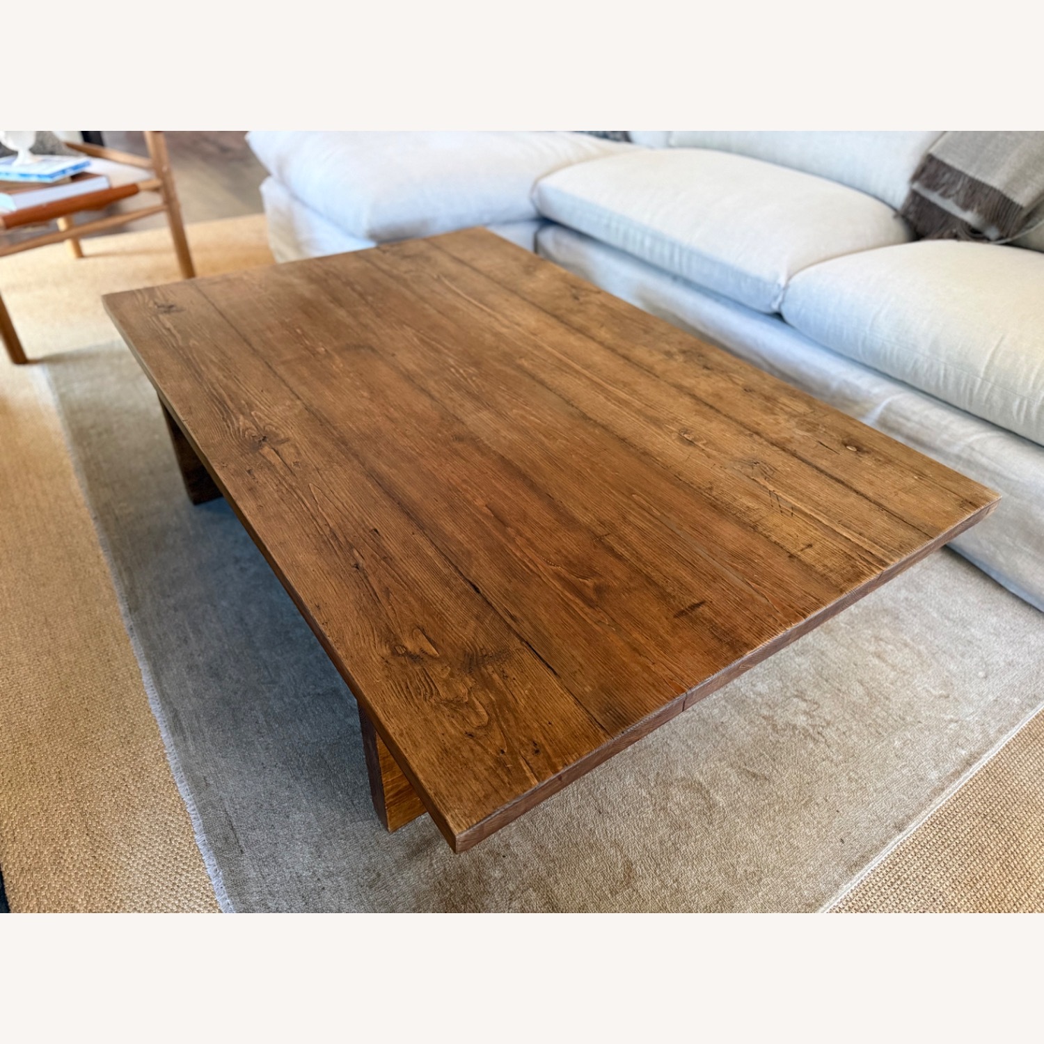 Amber Interiors “Joshua” Coffee Table – Solid Oak - image-5