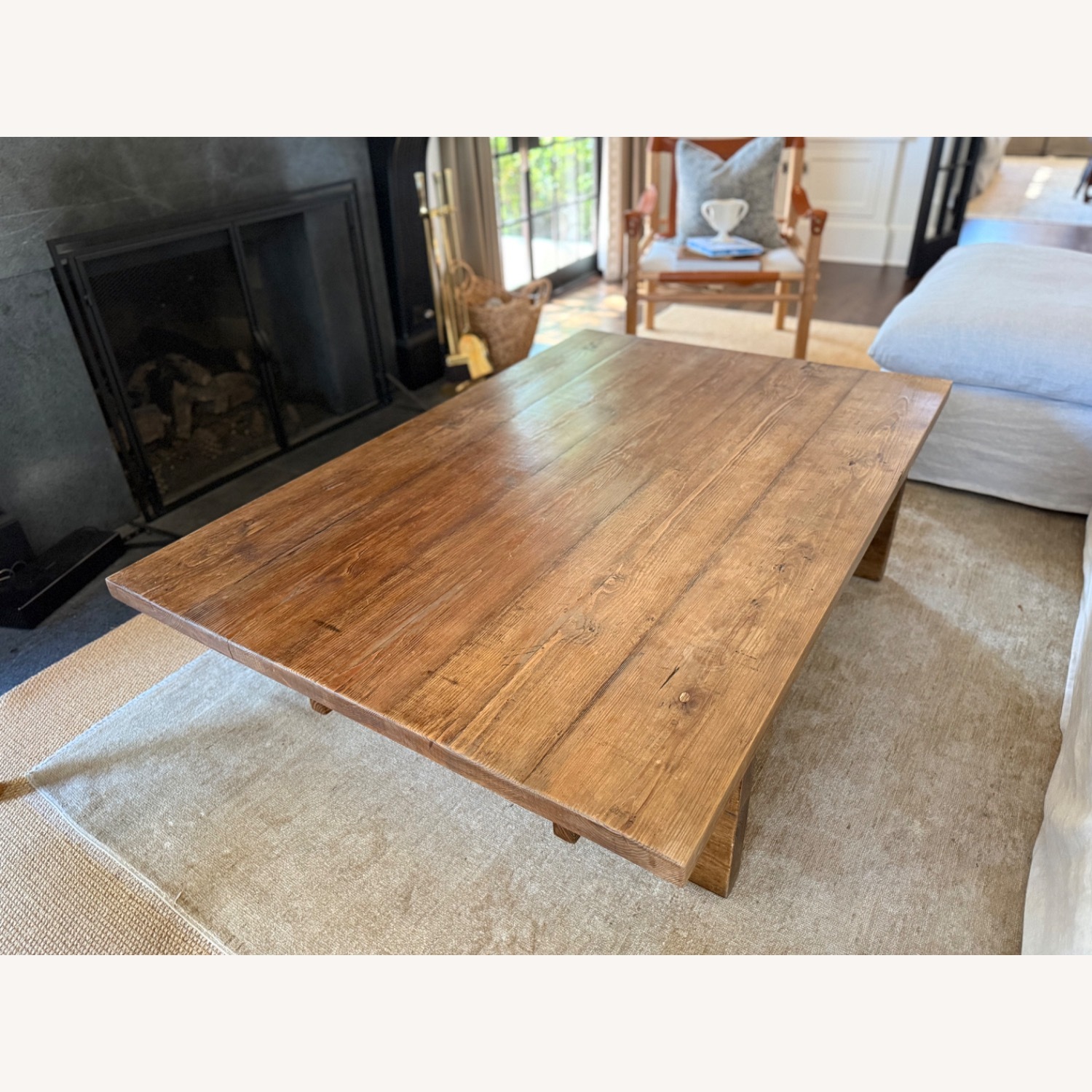 Amber Interiors “Joshua” Coffee Table – Solid Oak - image-4