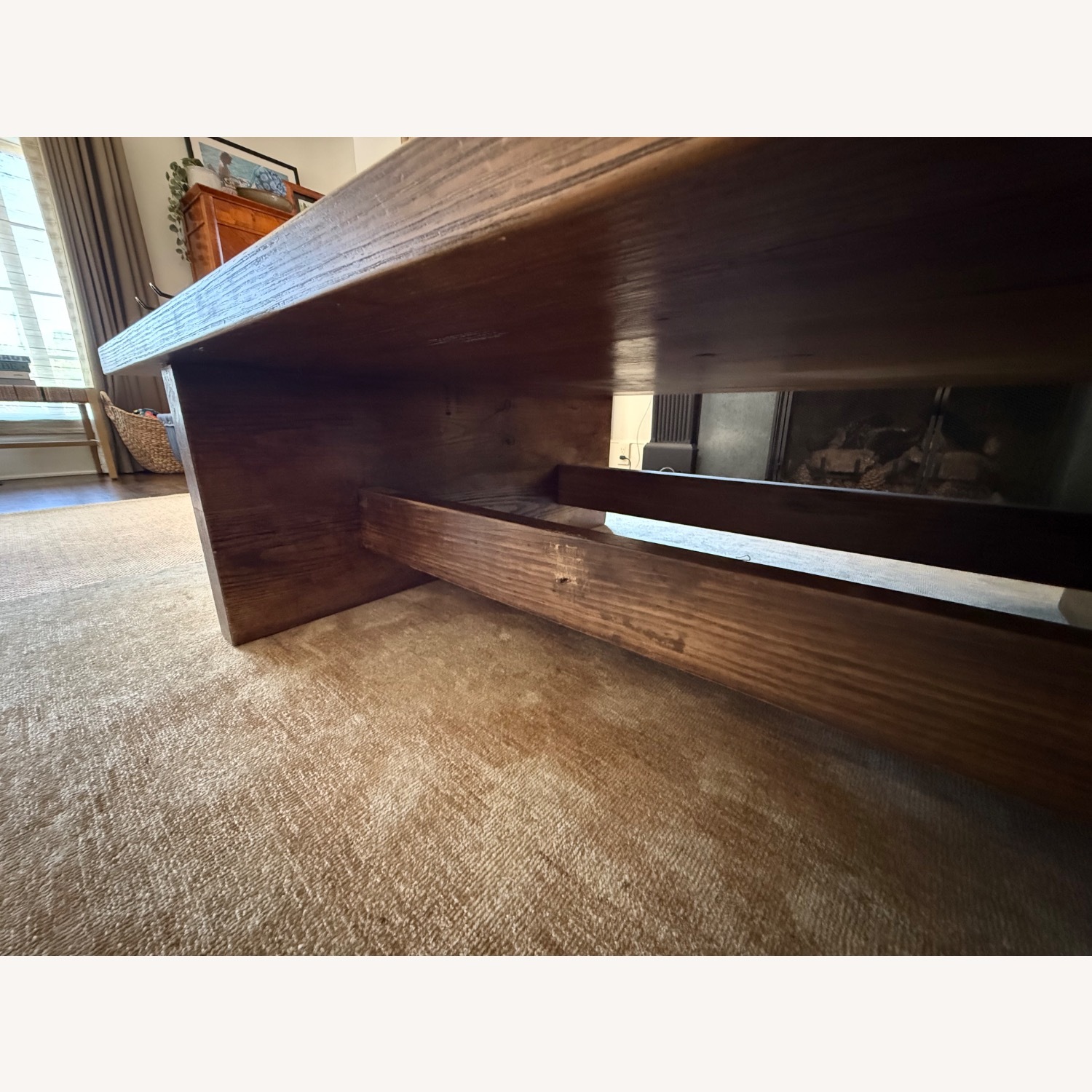 Amber Interiors “Joshua” Coffee Table – Solid Oak - image-13