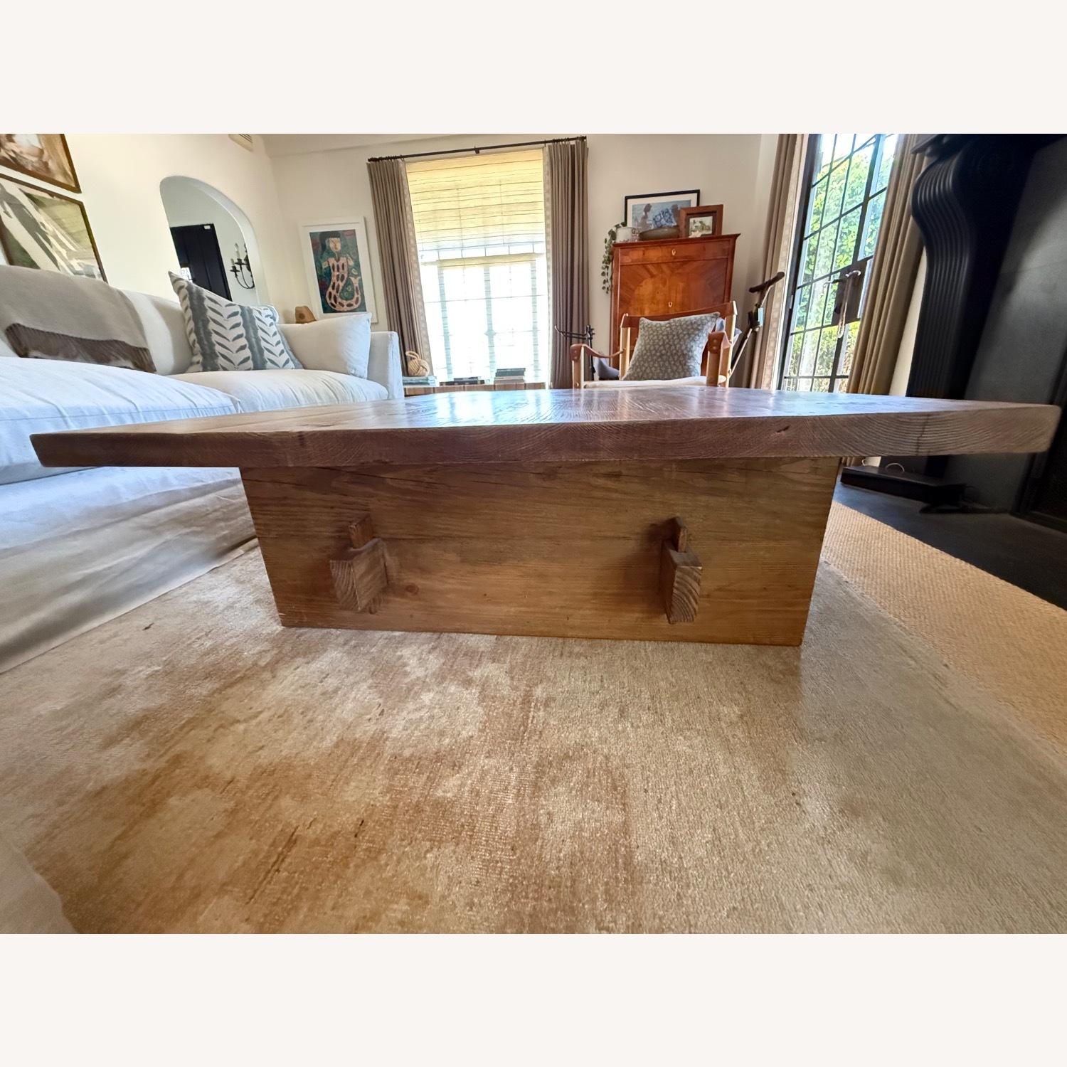 Amber Interiors “Joshua” Coffee Table – Solid Oak - image-9