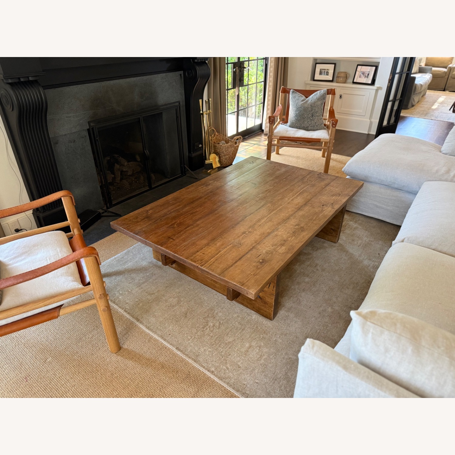 Amber Interiors “Joshua” Coffee Table – Solid Oak - image-2