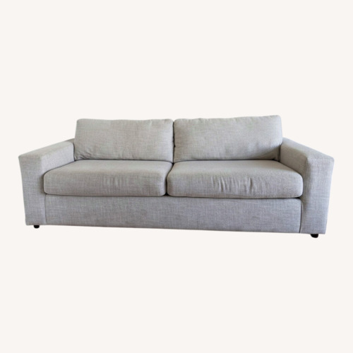Used Light Gray Fabric 2 Seater Sofa for sale on AptDeco