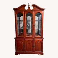 Dark Brown Fabric Chest