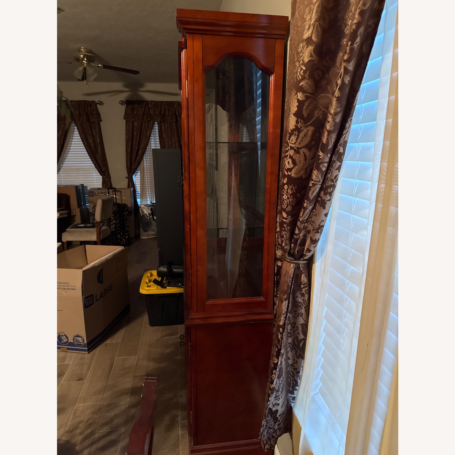 Dark Brown Fabric Chest - image-2