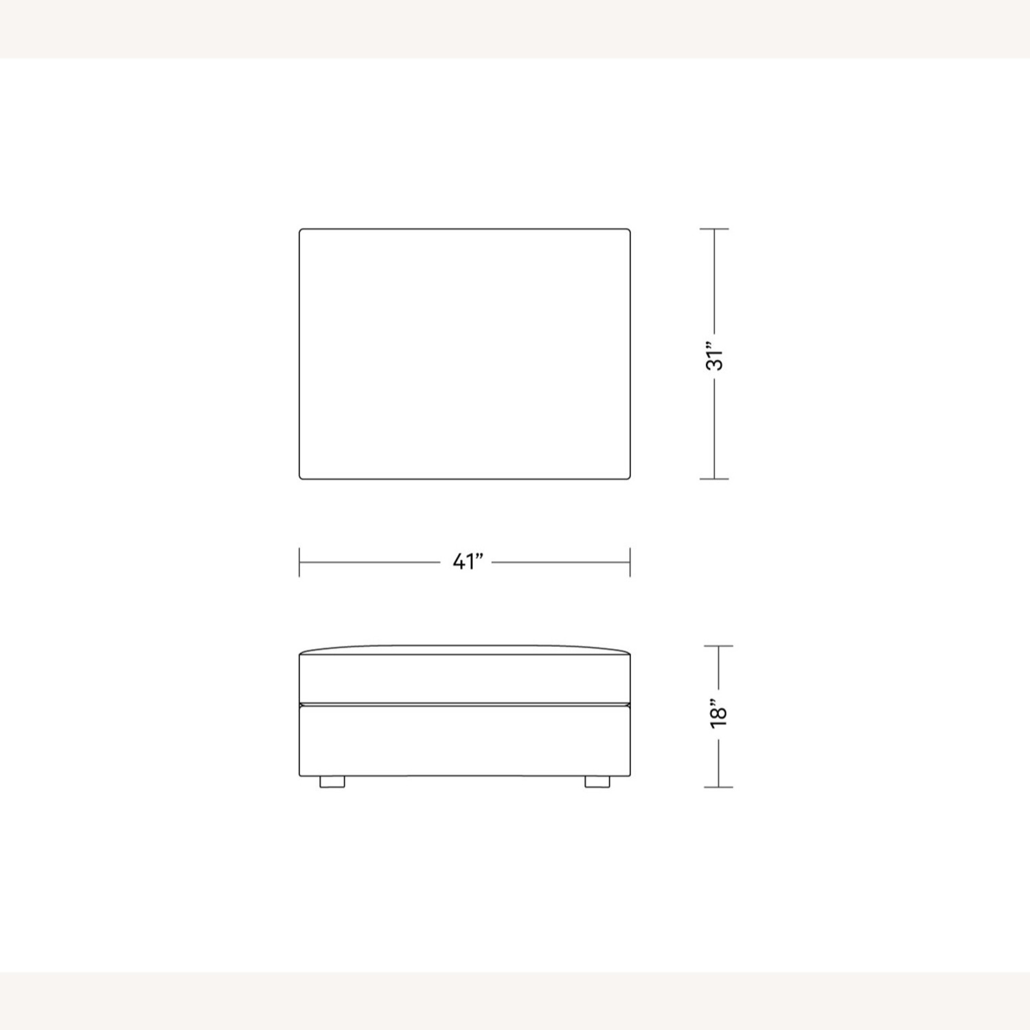 Interior Define Lee Sleeper Sofa + Storage Ottoman - image-8