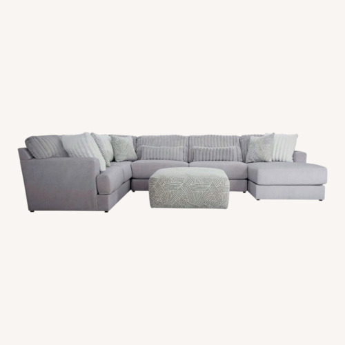 Used Bob's Discount Furniture Sofia 3+ Piece Sectional for sale on AptDeco