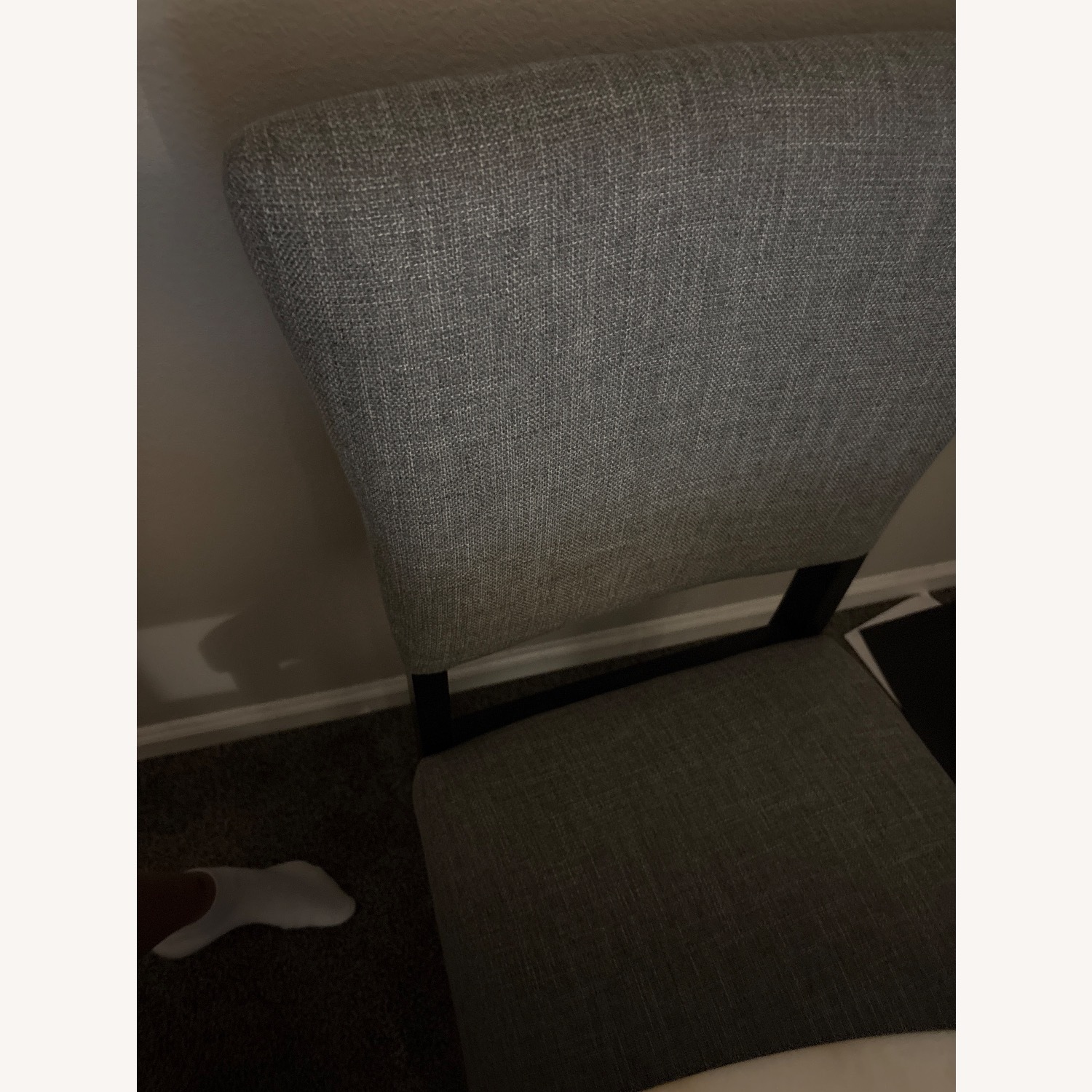 Bob's Discount Furniture Light Gray Dining Table - image-3