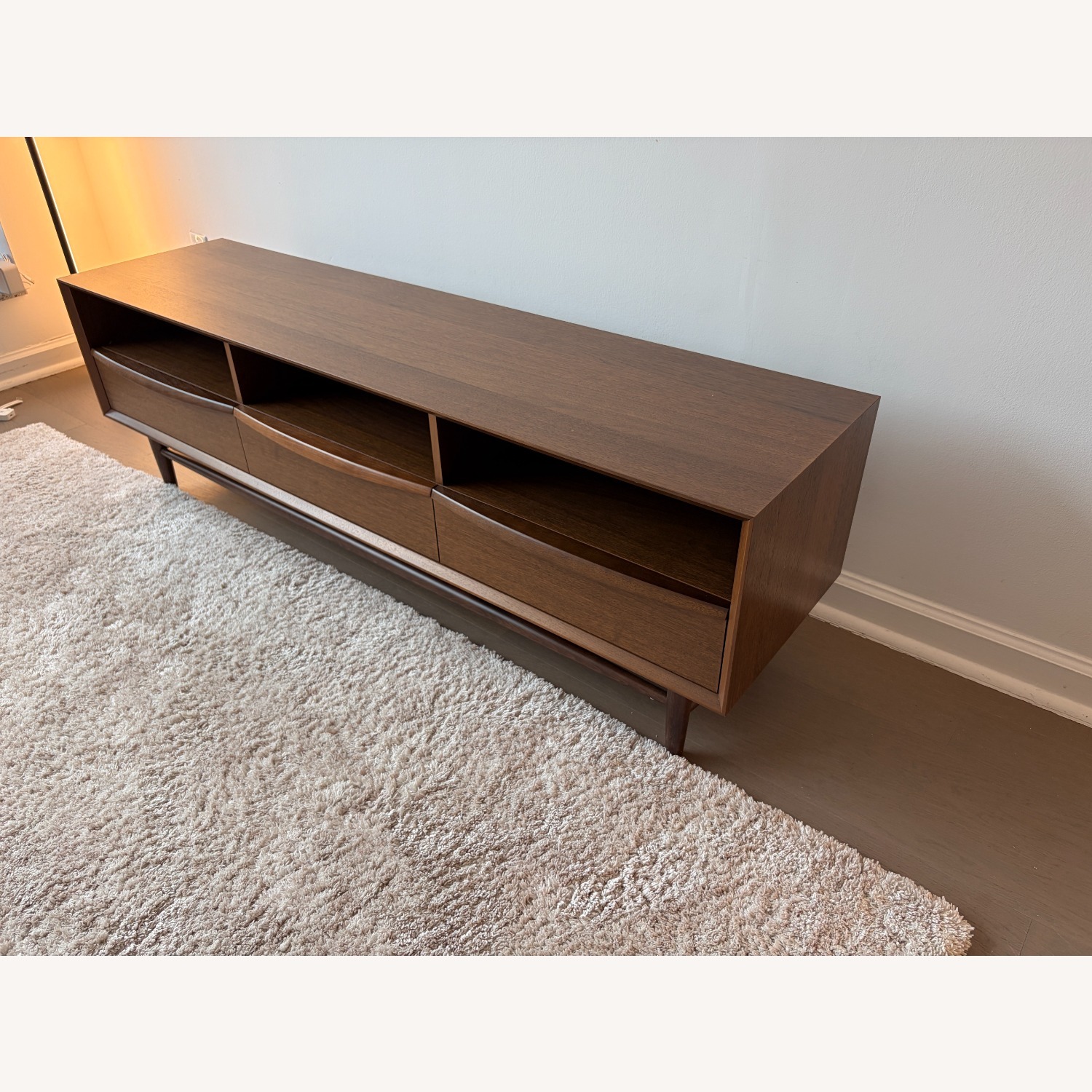 Article Lenia 63" Low Media Unit - Walnut - image-3