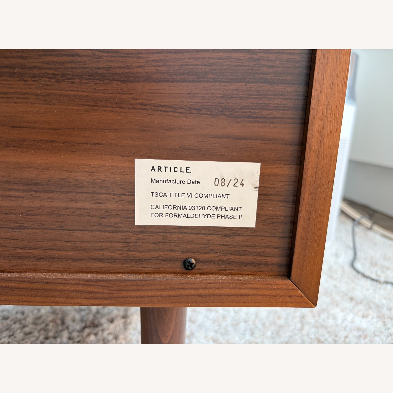 Article Lenia 63" Low Media Unit - Walnut - image-4