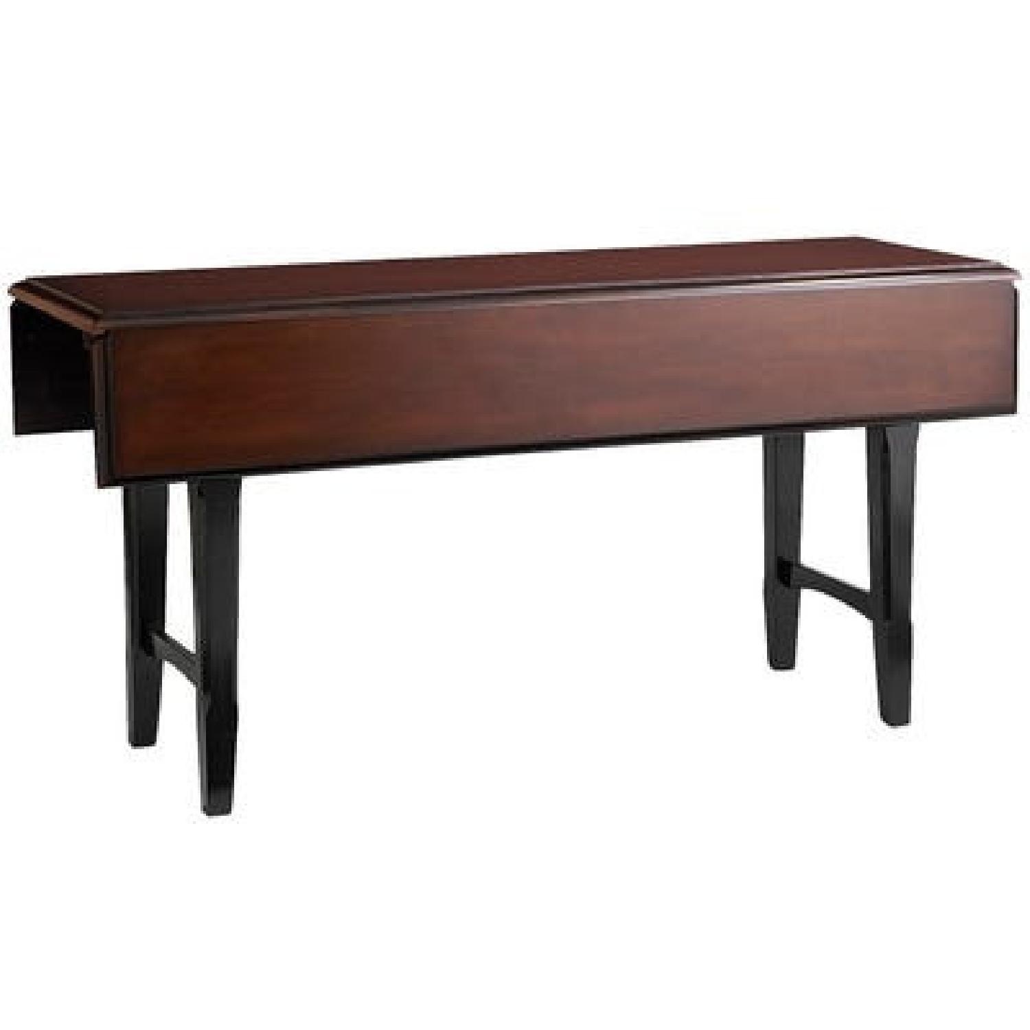 Pier 1 Imports Dark Brown Wood Dining Table - image-6