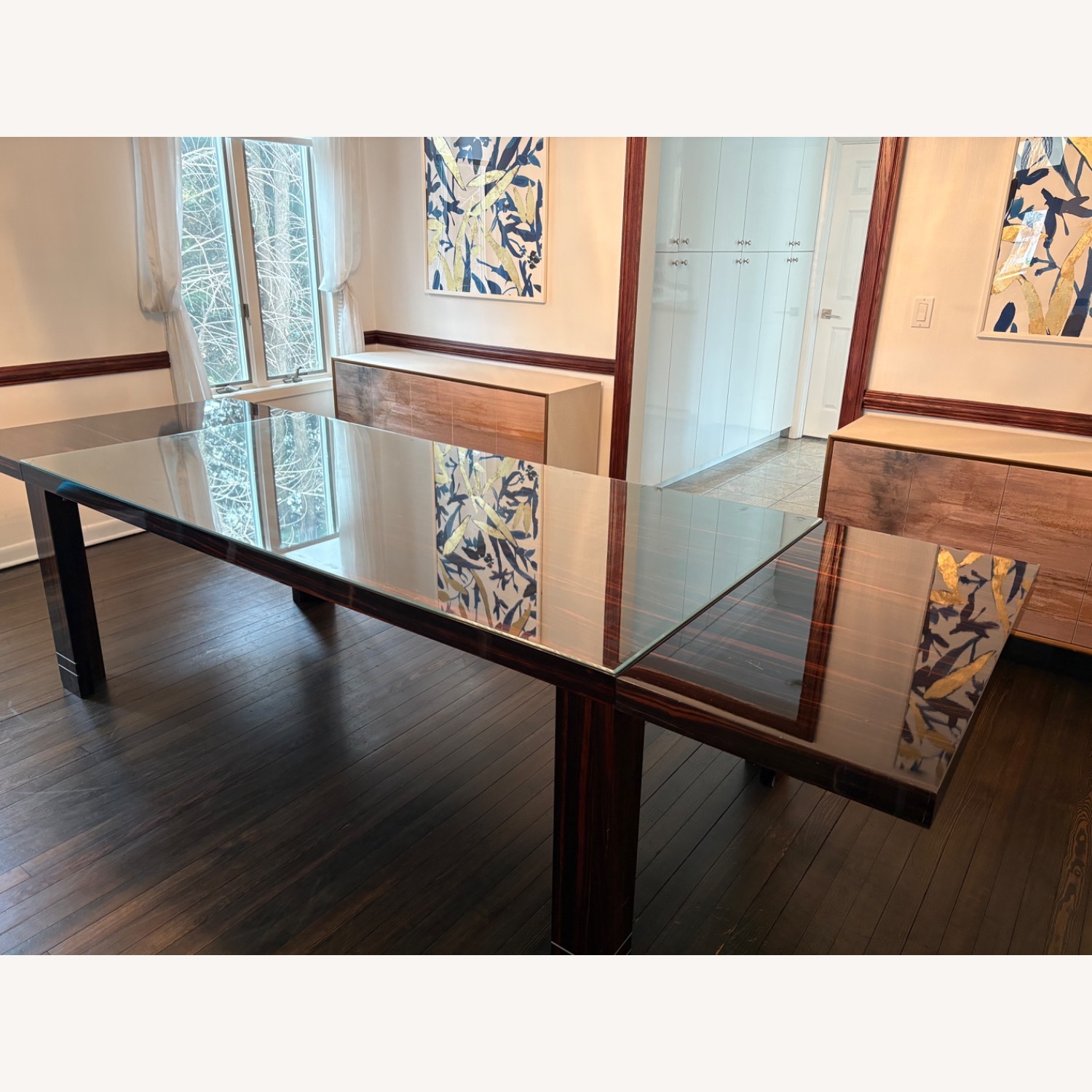 Costantini Pietro Dark Brown Wood Dining Table - image-2