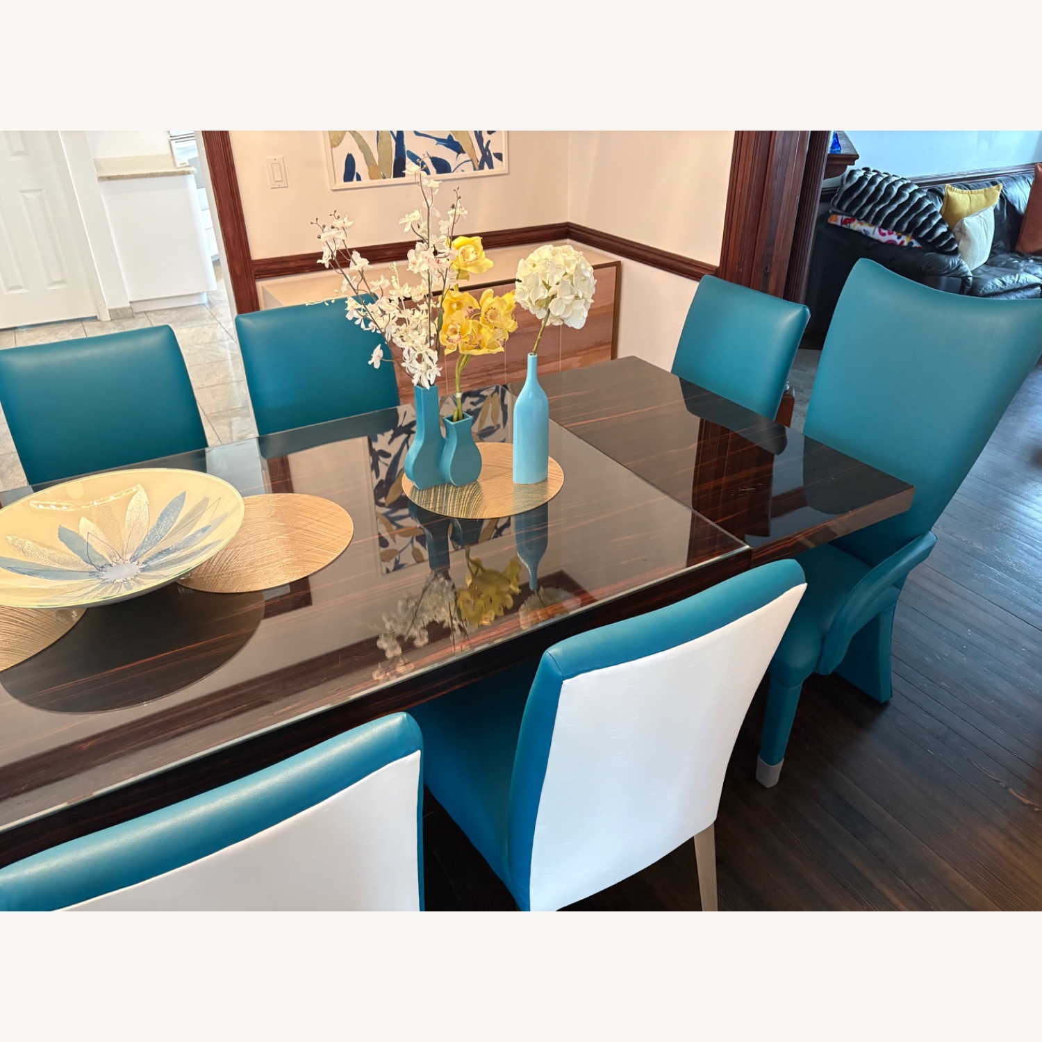 Costantini Pietro Dark Brown Wood Dining Table - image-4