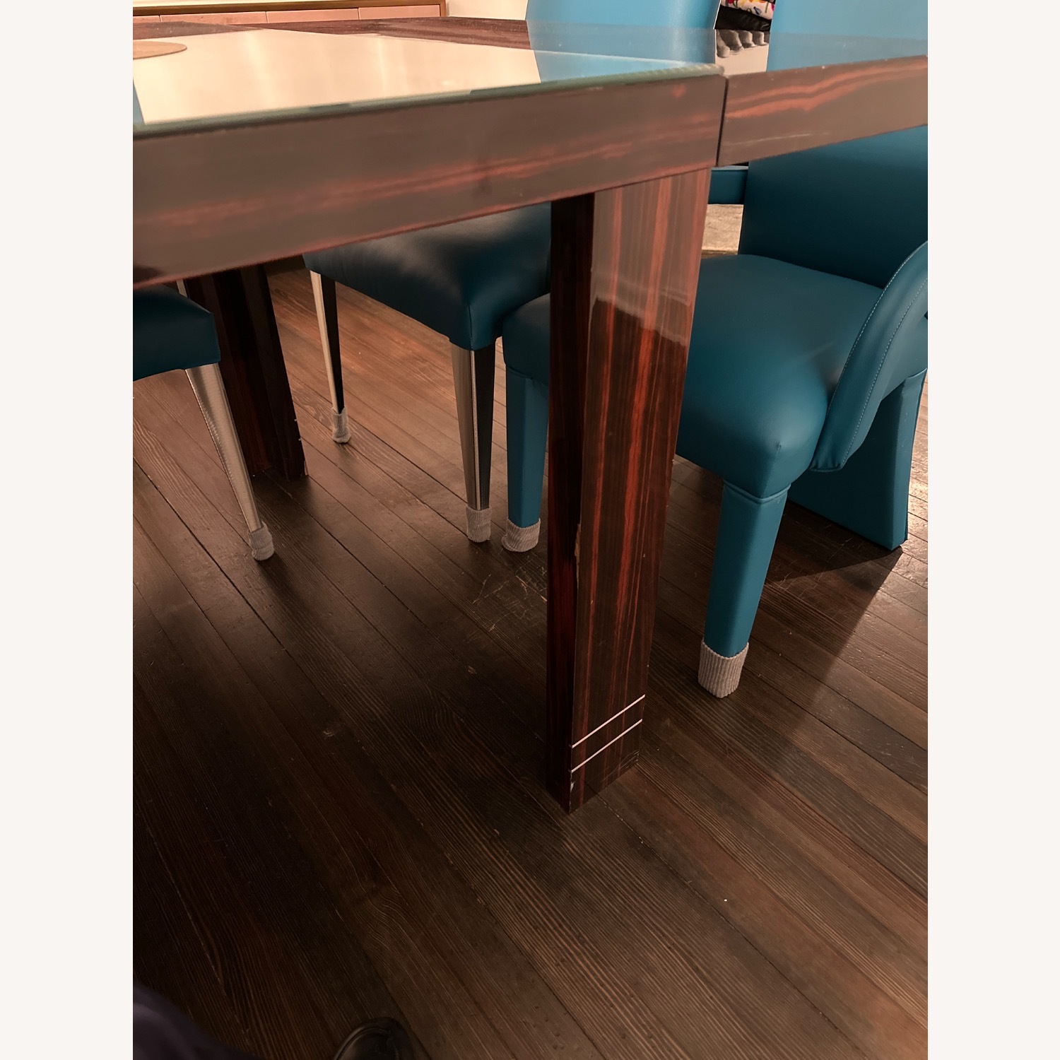 Costantini Pietro Dark Brown Wood Dining Table - image-7
