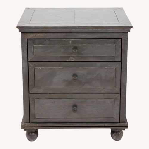 Used Restoration Hardware Annecy Zinc Nightstand Pair for sale on AptDeco