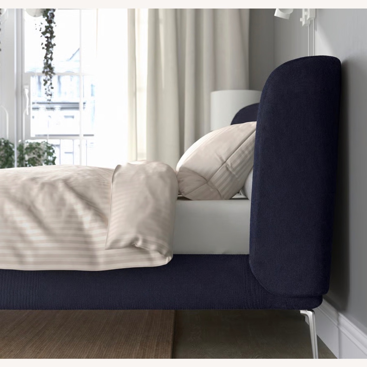 IKEA Tufjord Blue King Bed - image-7