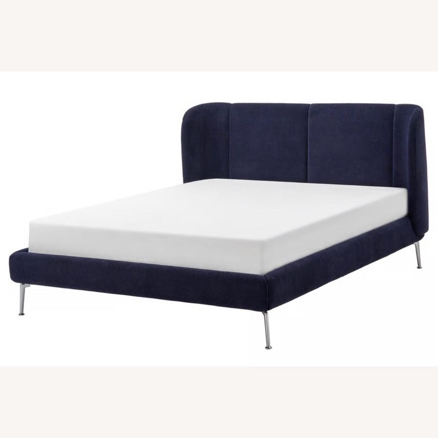 IKEA Tufjord Blue King Bed - image-5
