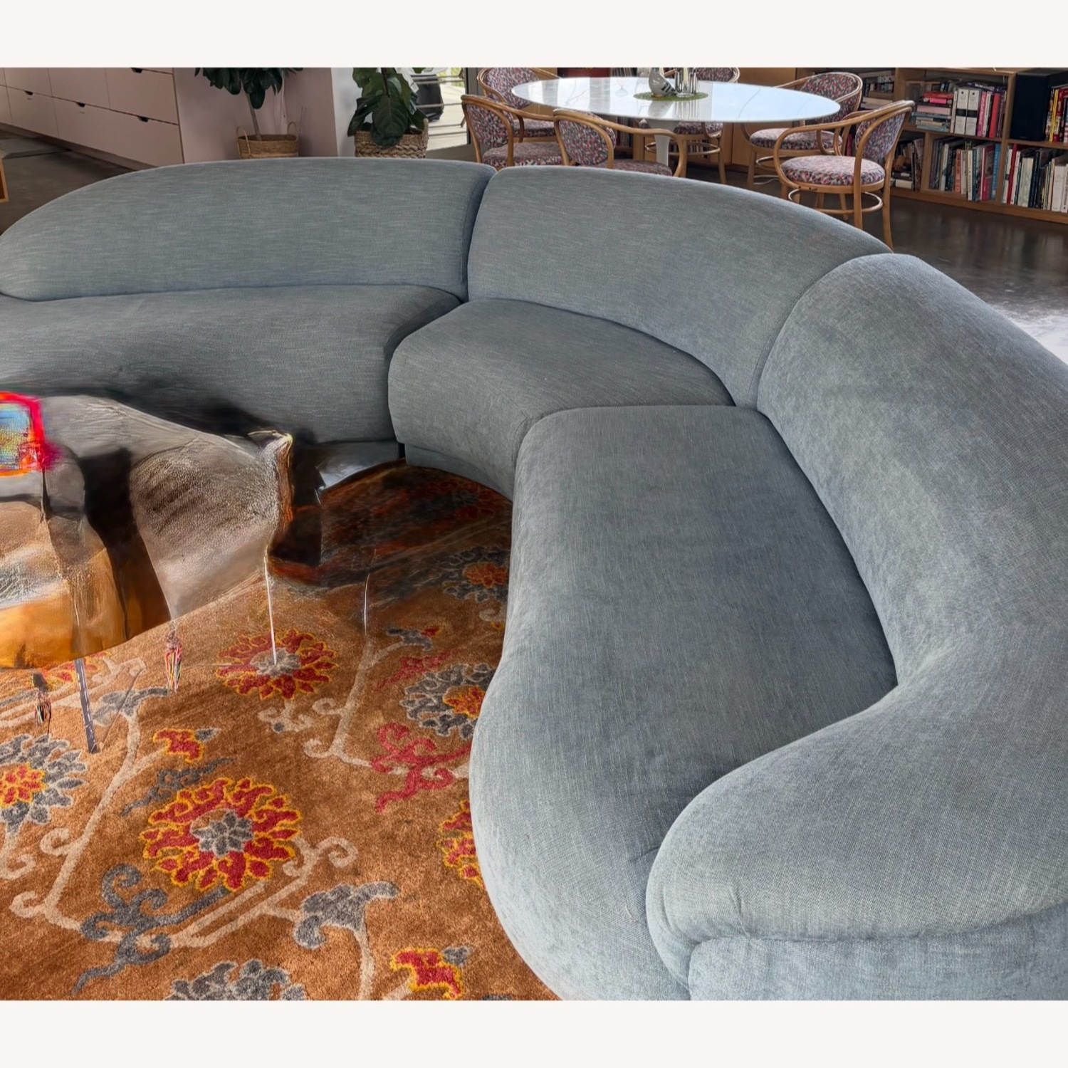 Milo Baughman Serpentine Sofa - image-1