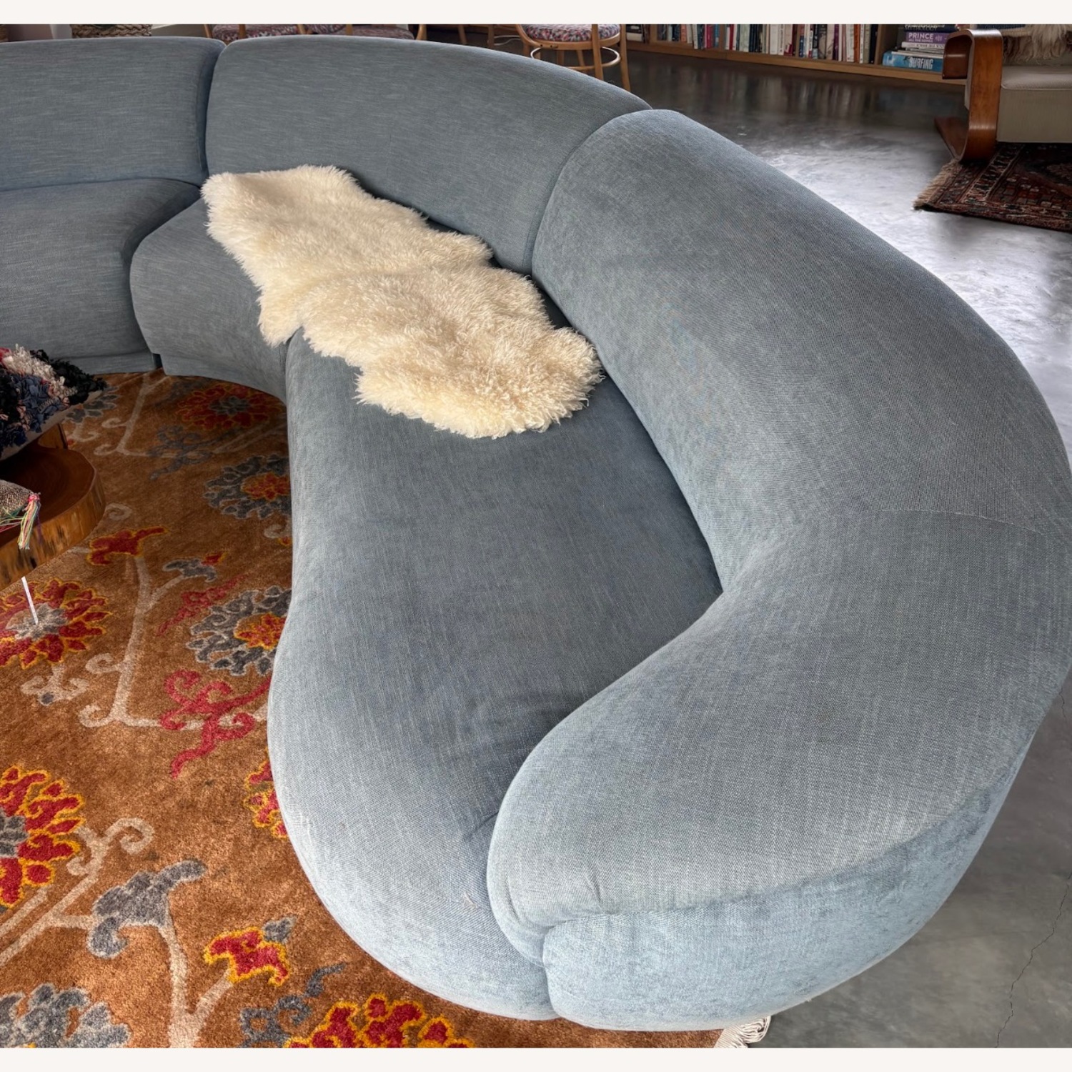 Milo Baughman Serpentine Sofa - image-3