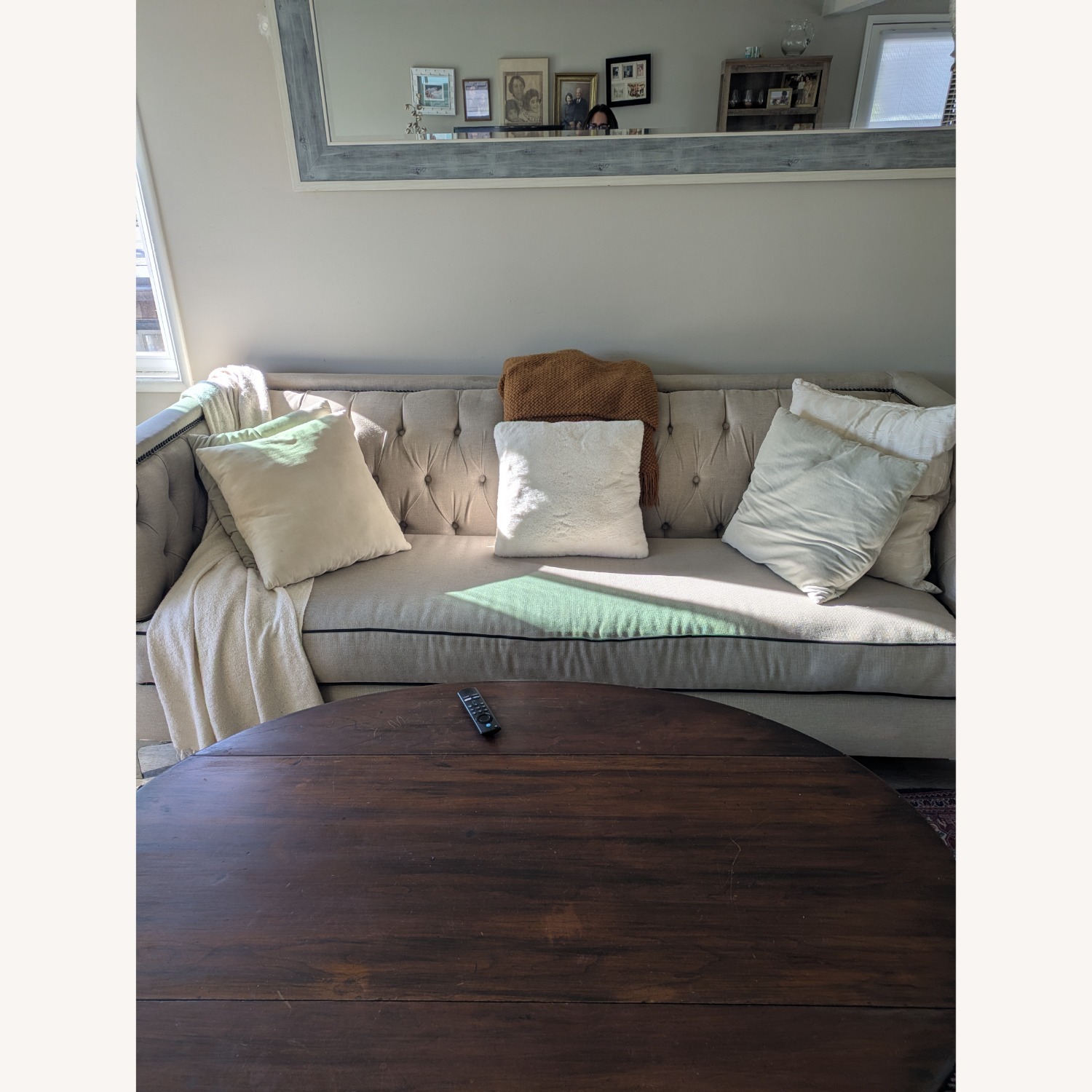 Natural 3 Seater Sofa - image-2