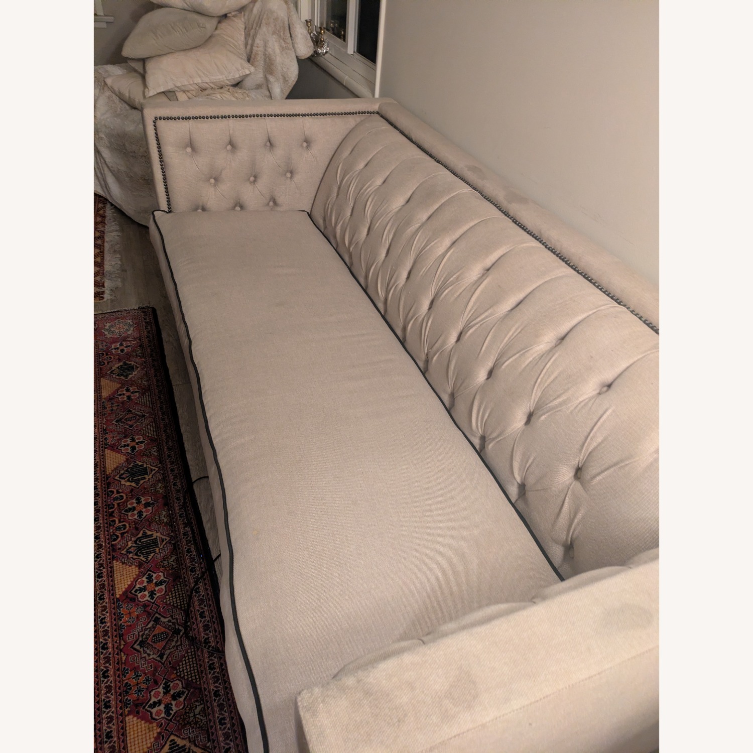 Natural 3 Seater Sofa - image-3