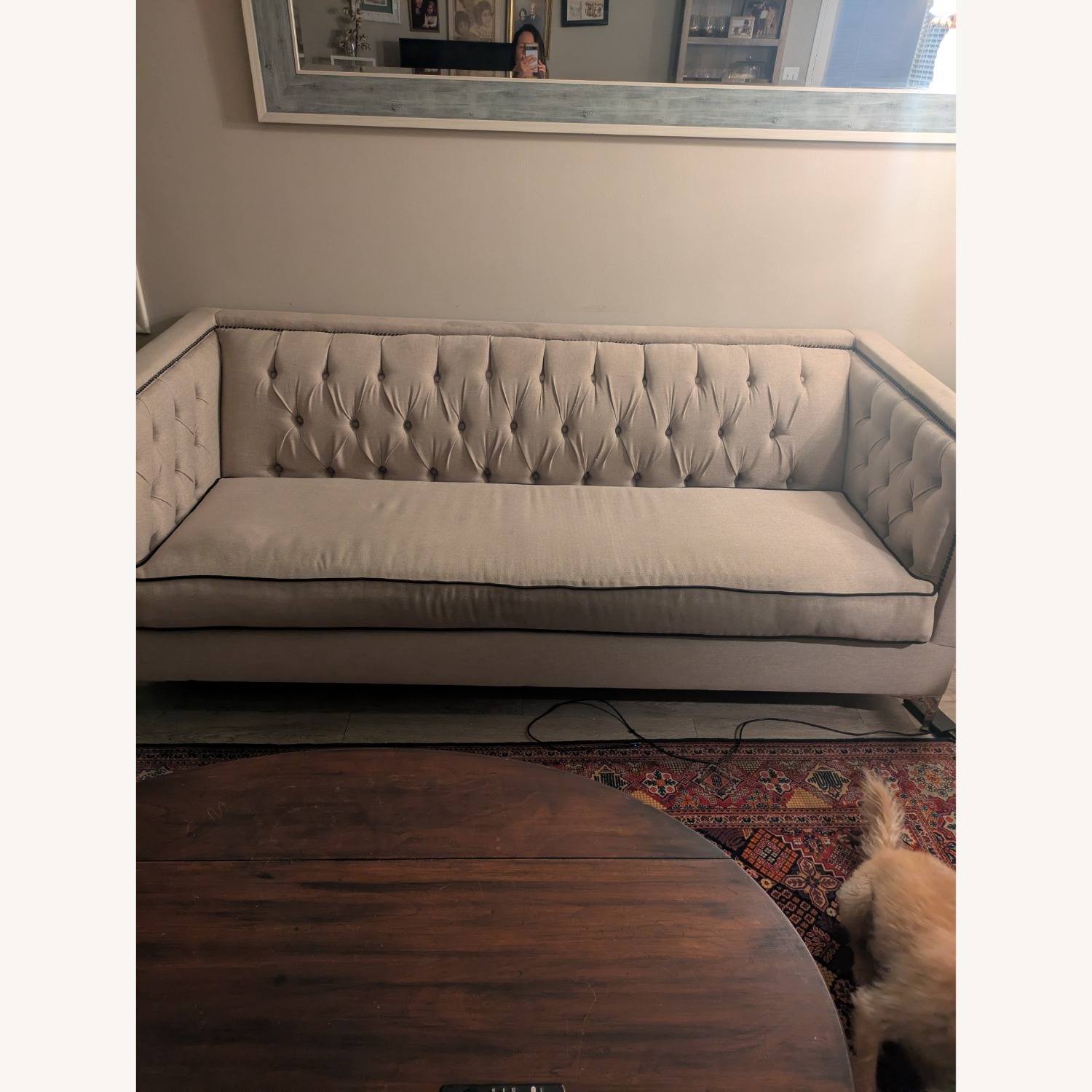 Natural 3 Seater Sofa - image-5