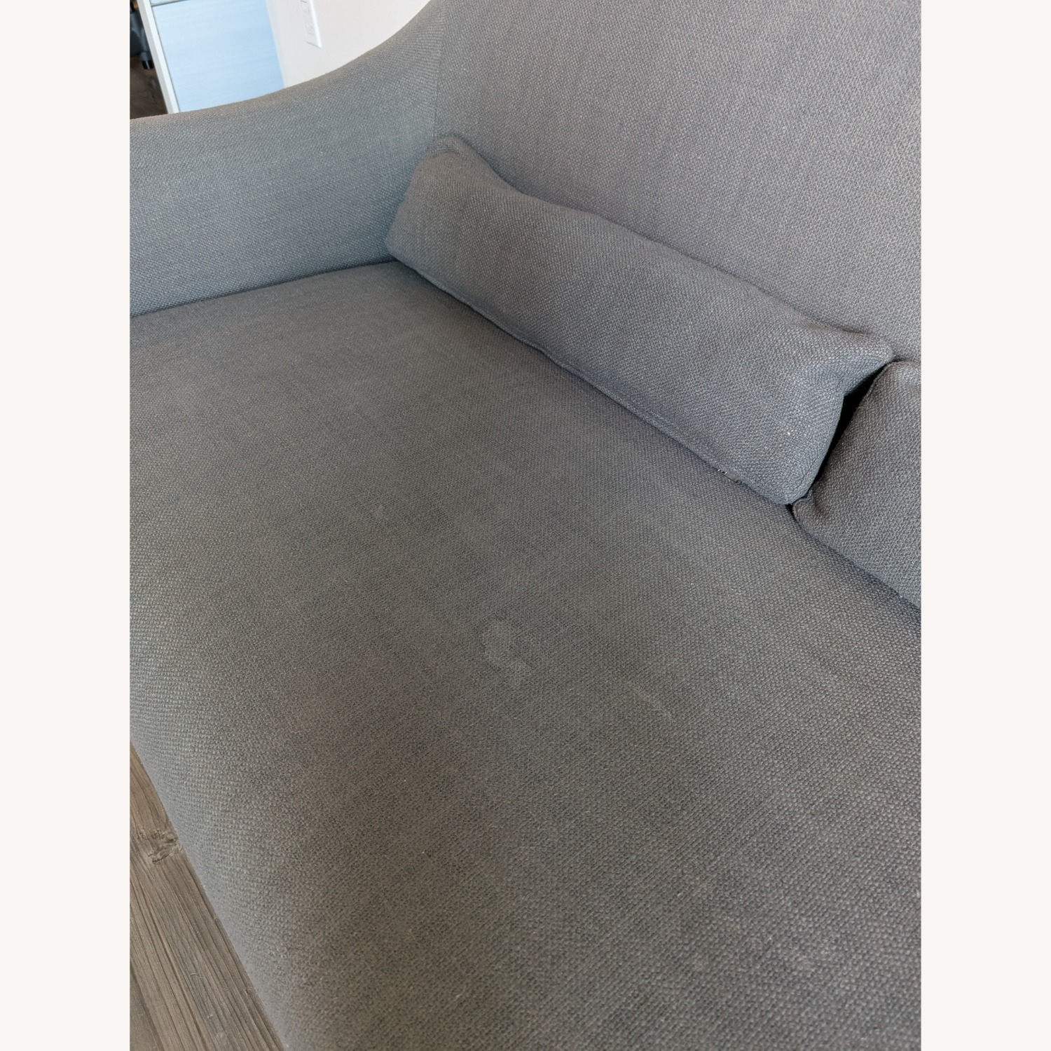 Crate & Barrel Gray Pennie Sofa - image-6