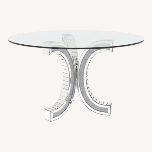 Used Transparent Dining Table for sale on AptDeco