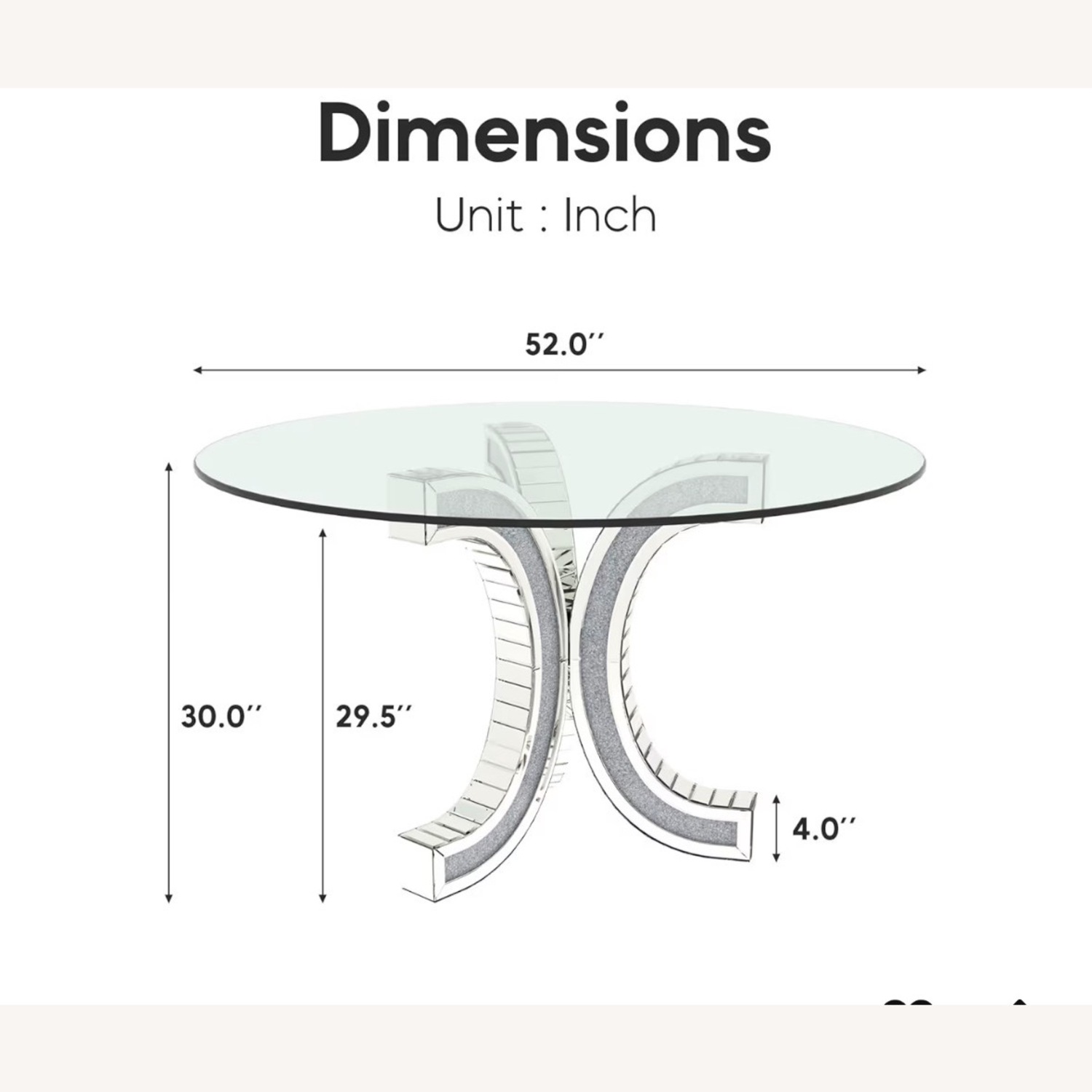 Transparent Dining Table - image-4